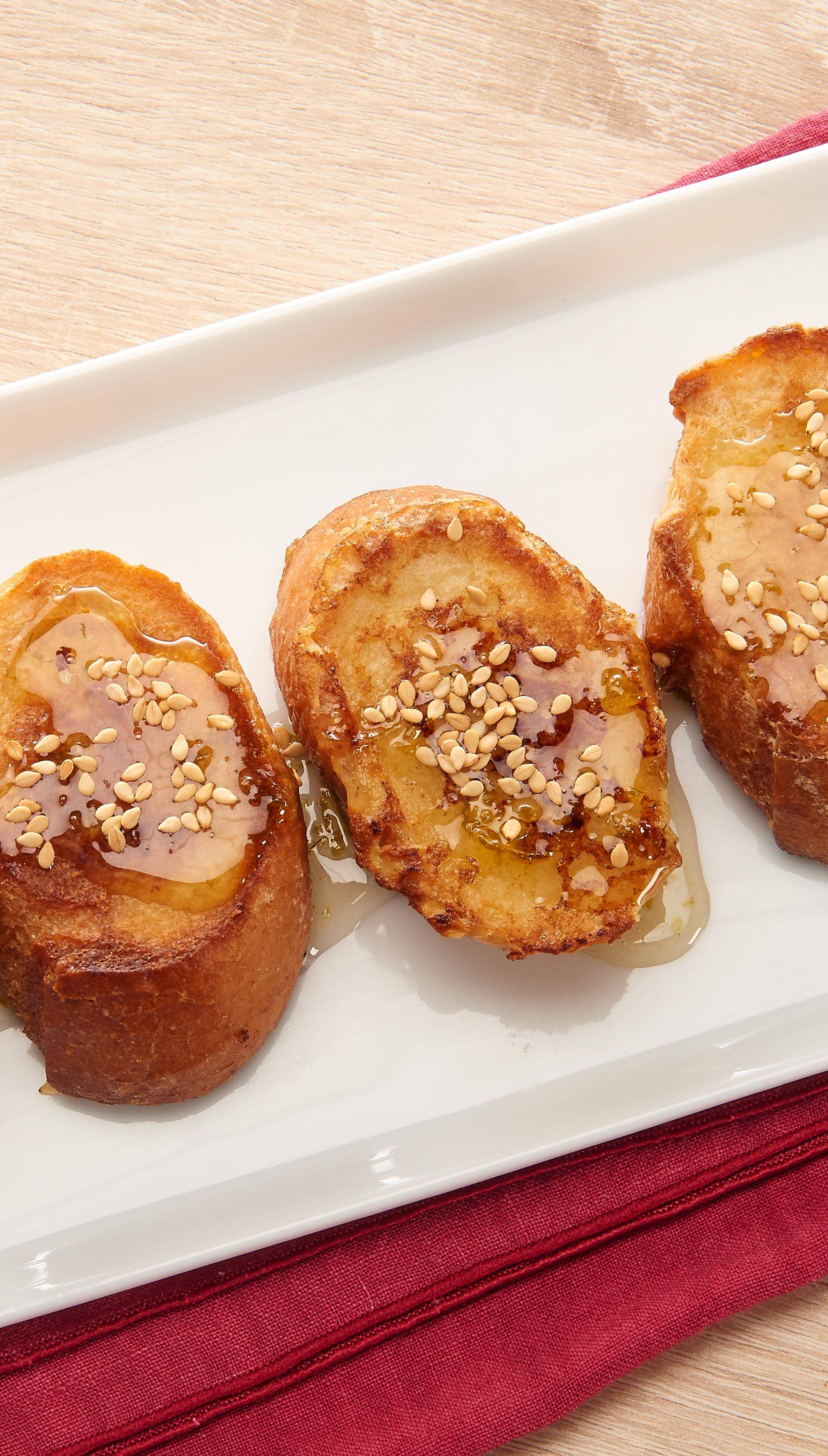 Pain perdu à la noix de coco, sirop au citron vert - Recette Poêles et Casseroles | Tefal