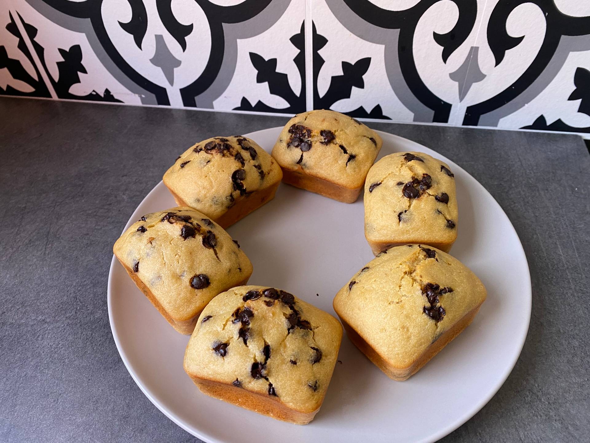 Cake Healthy aux pépites de chocolat - Recepten Cake Factory Délices | Tefal