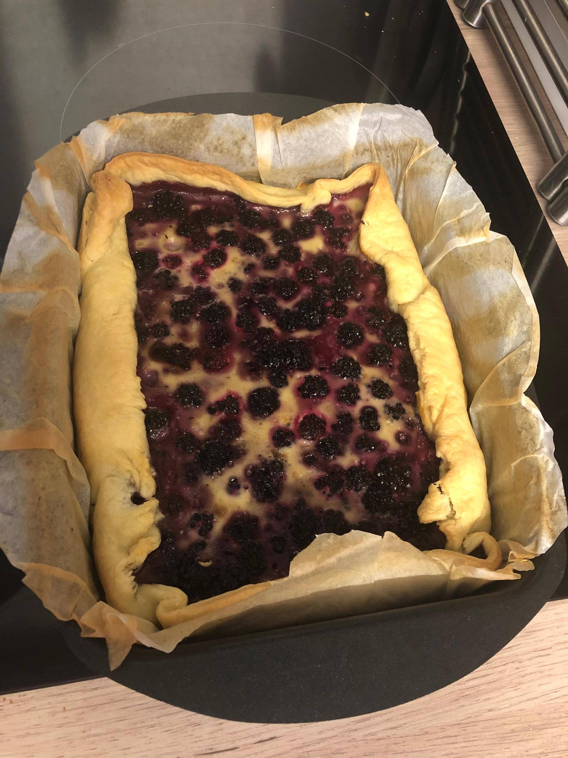 Tarte aux mûres sauvages - Recette Cake Factory | Tefal