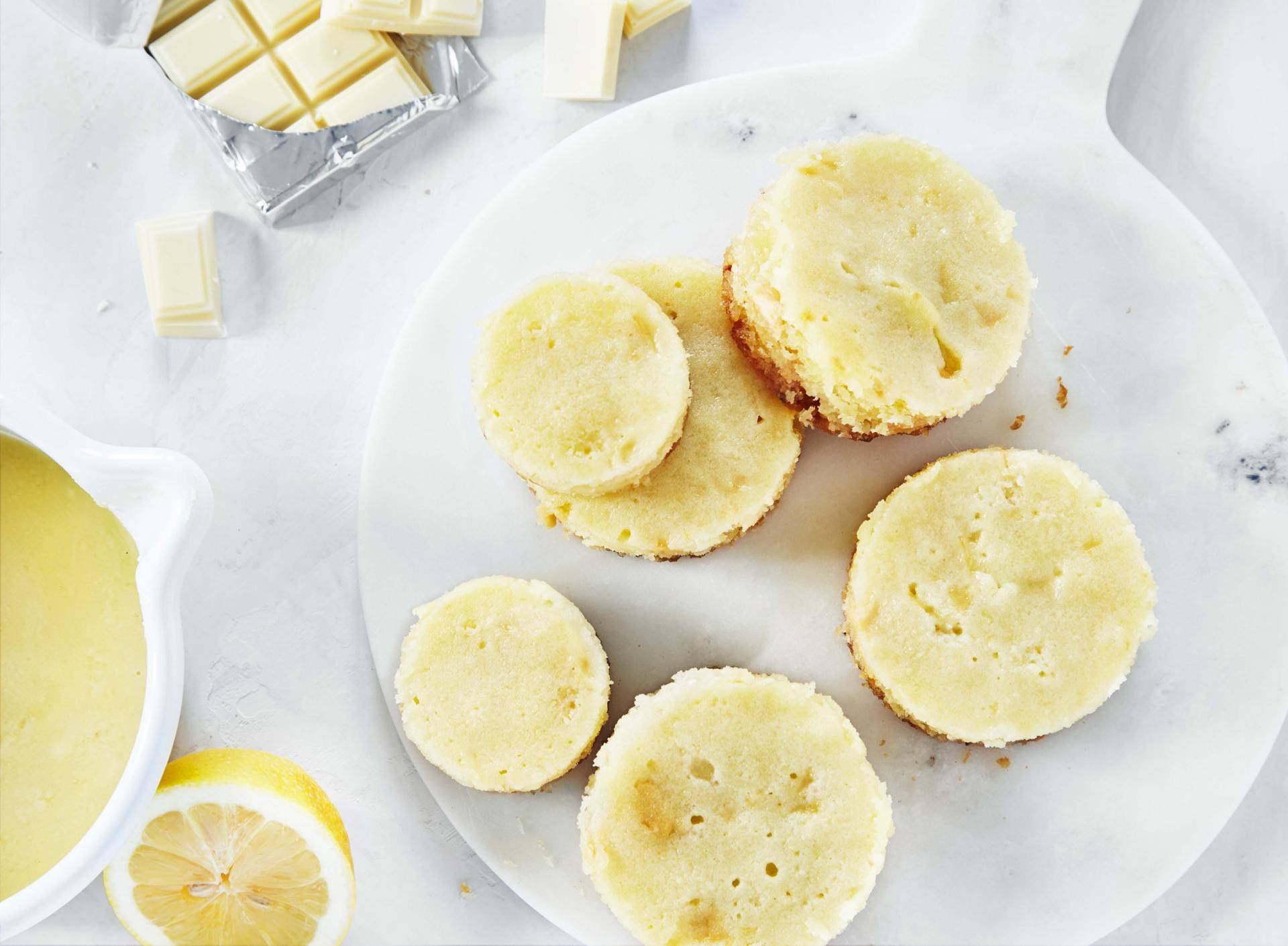 Gâteaux au citron et au chocolat blanc - Recette Cake Factory Délices | Tefal