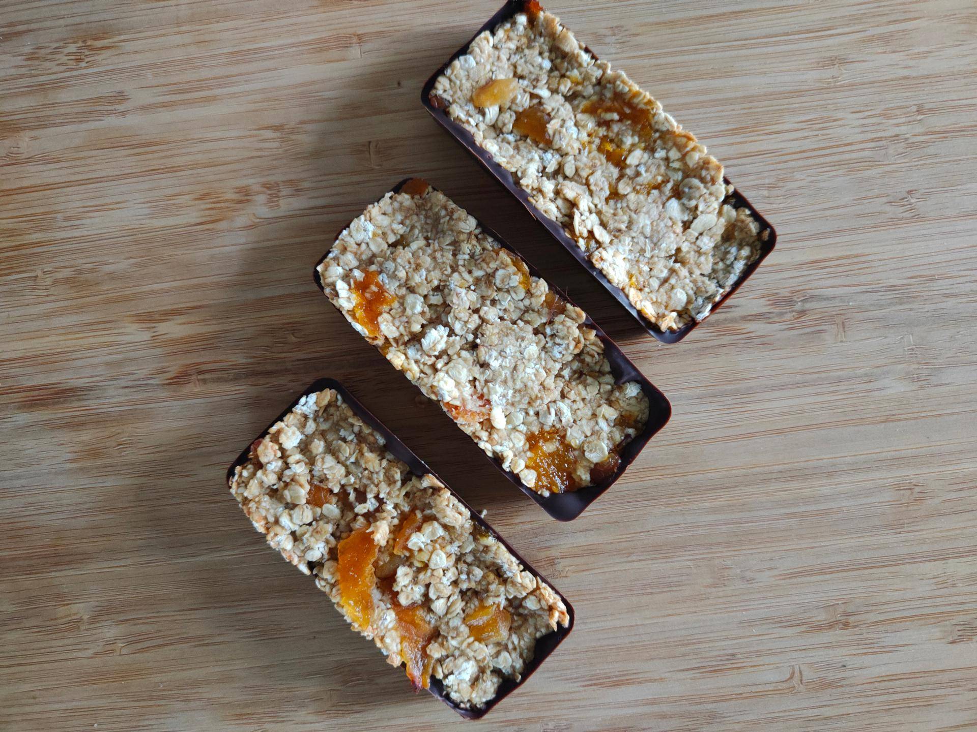 Barres de céréales abricot choco - Recette Cake Factory | Tefal