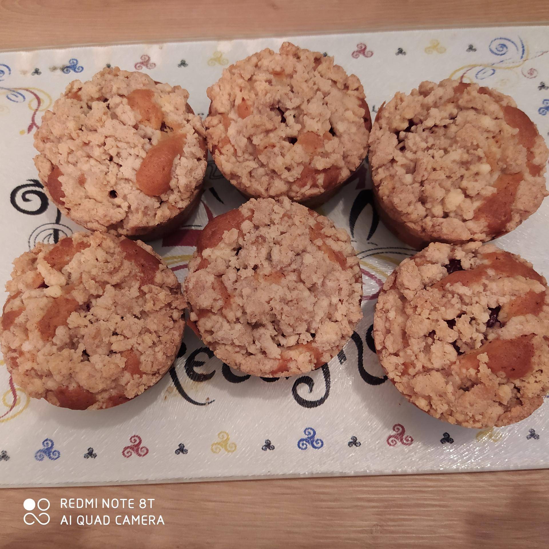 Petits gâteaux crumble aux prunes - Recette Cake Factory | Tefal