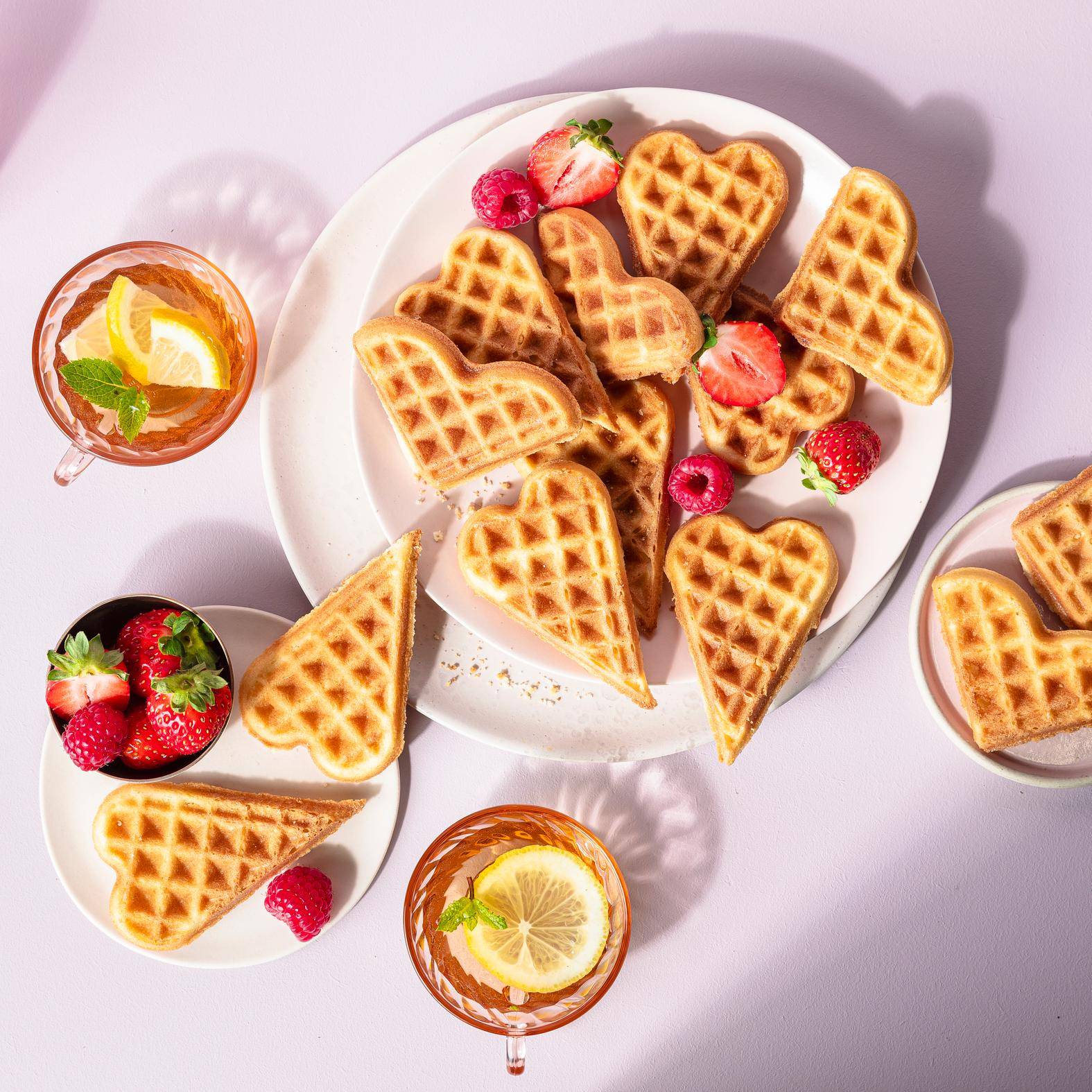 Gaufres cœur traditionnelles - Recette Snack Collection MECHANICAL | Tefal