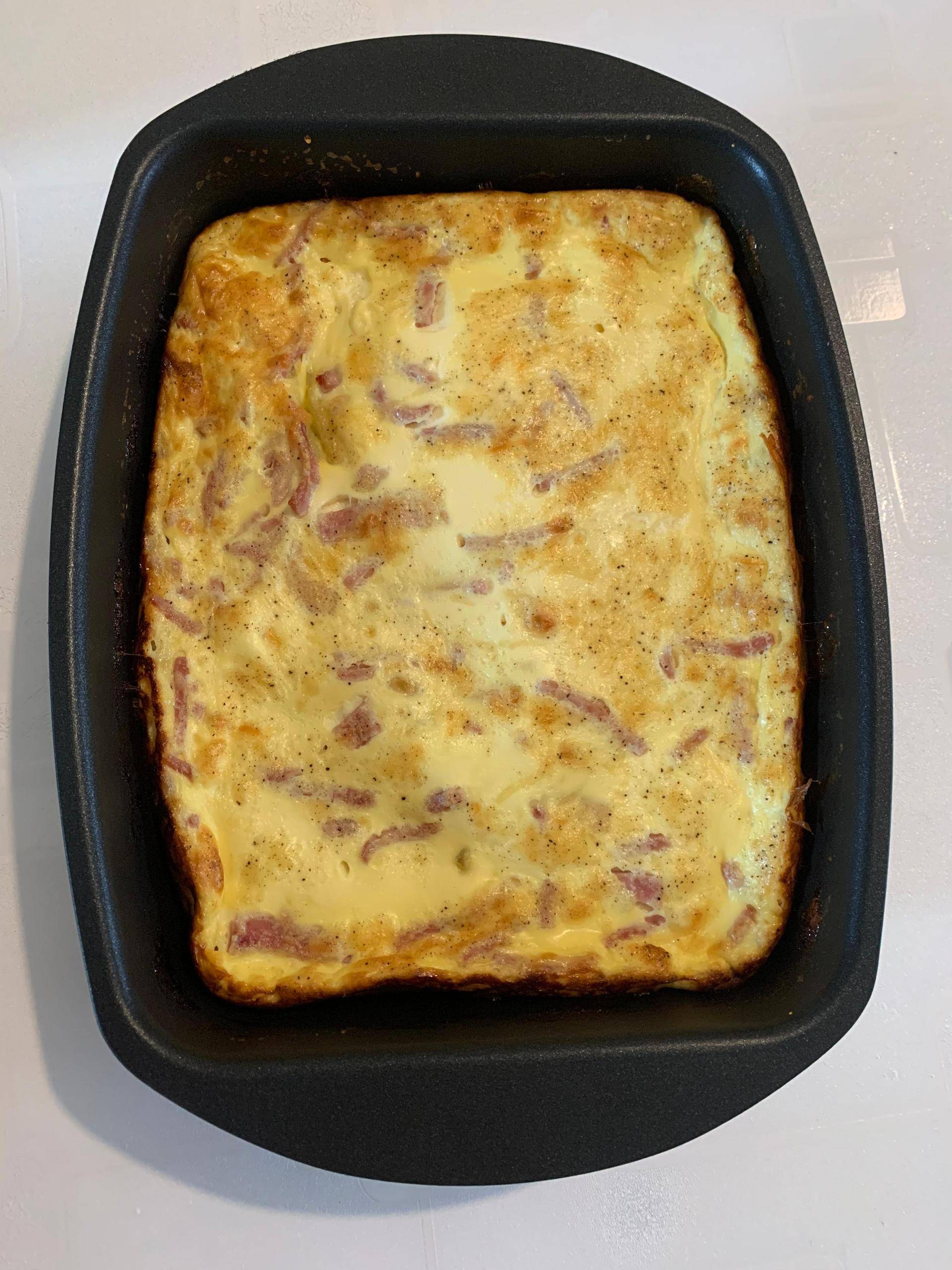 Quiche lorraine sans pâte et sans gluten - Recepten Cake Factory | Tefal