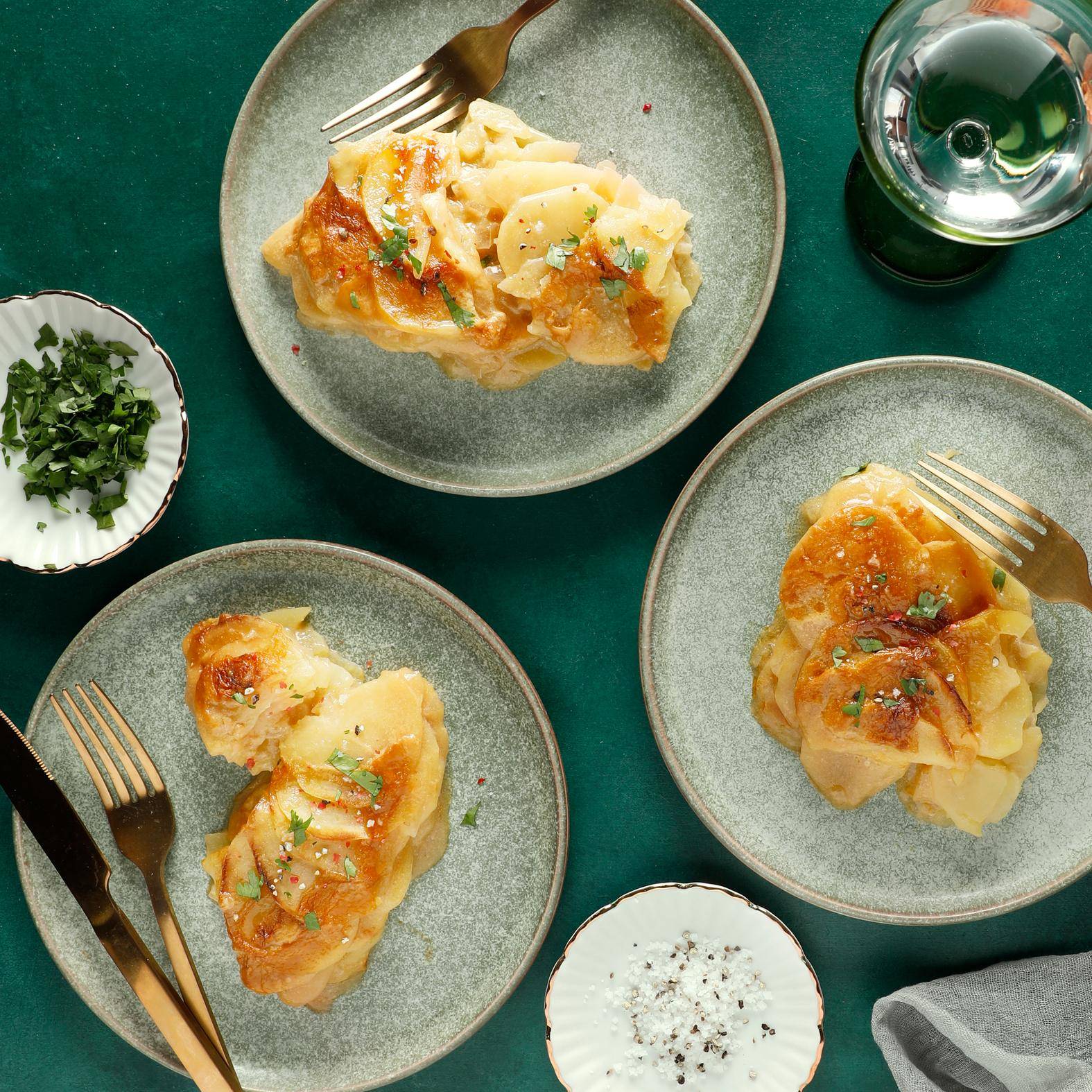 Gratin de pommes de terre et oignon - Recette Easy Fry Compact | Tefal