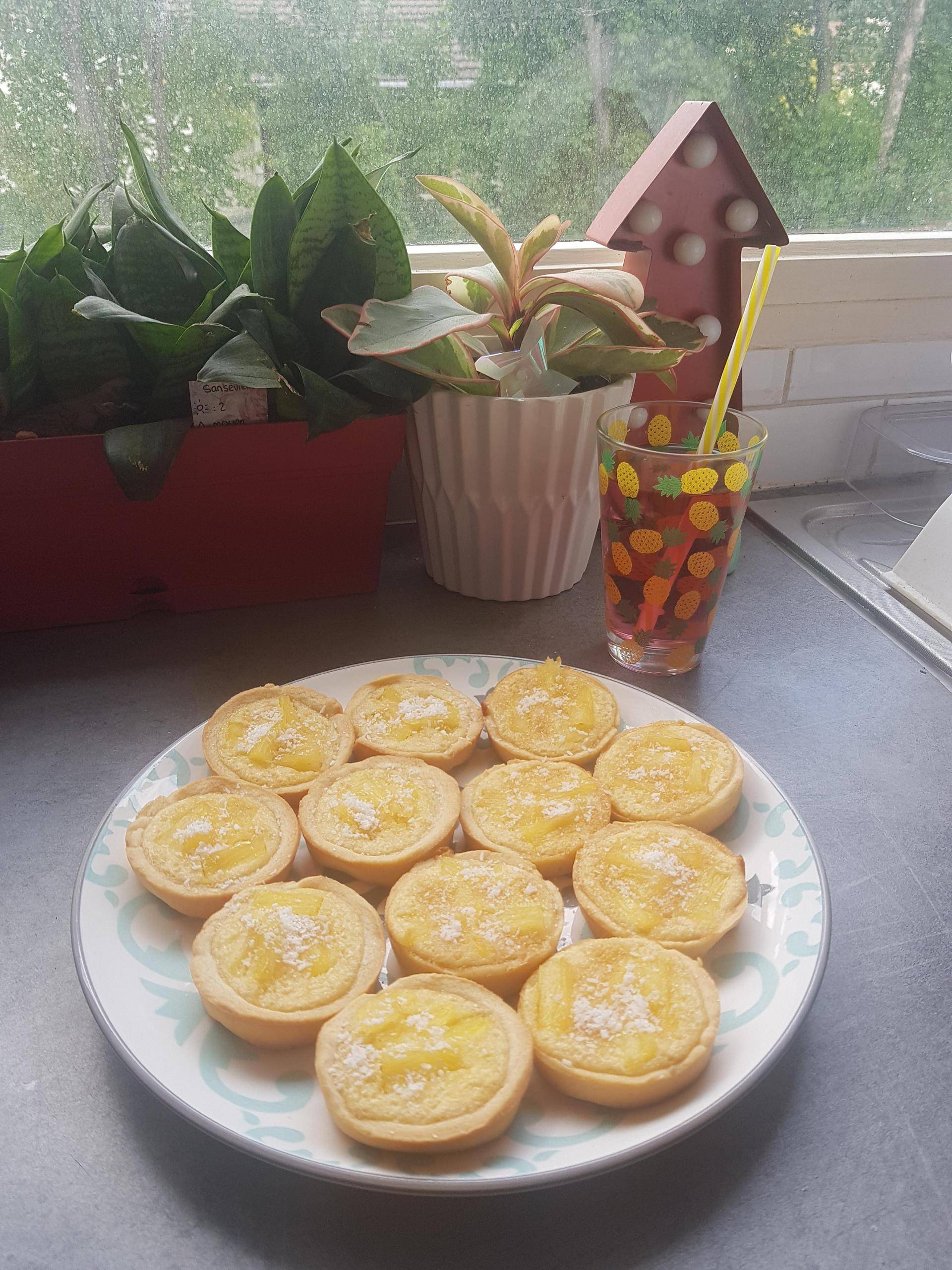 Tartelettes ananas coco (esprit Piña Colada) - Recette Cake Factory | Tefal