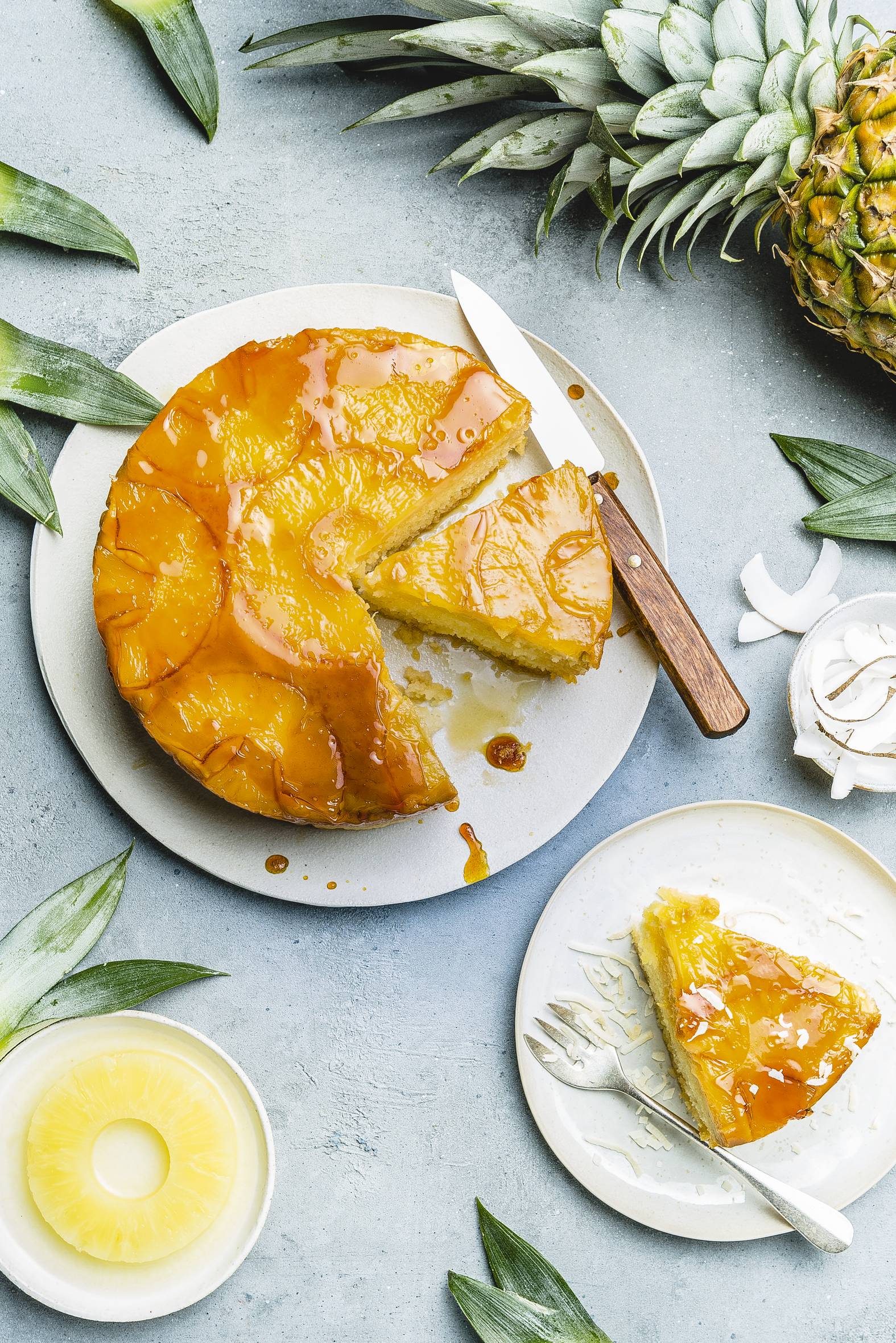Gâteau à l'ananas caramélisé - Recepten undefined | Tefal