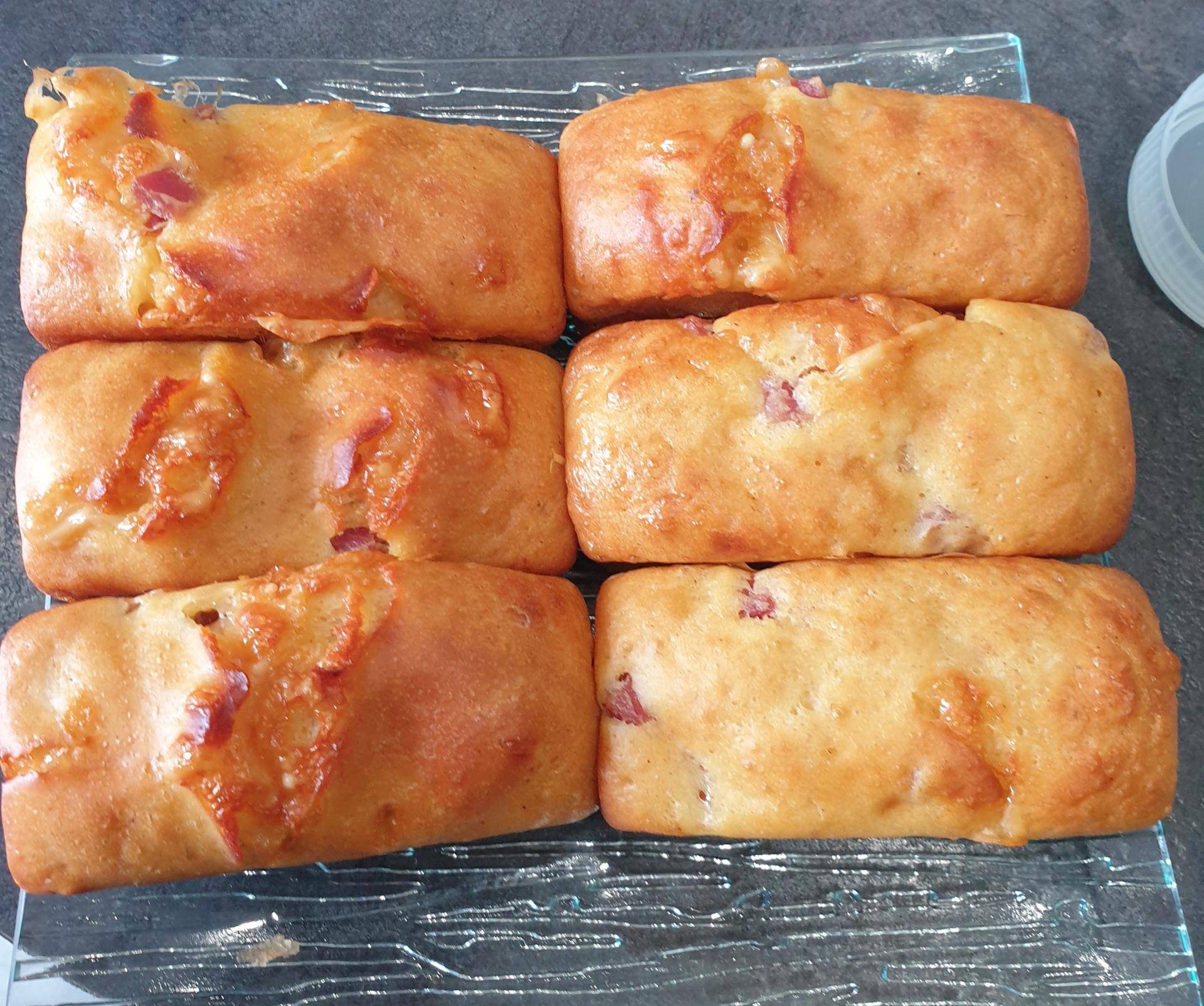 Cake jambon et comté - Recepten Cake Factory | Tefal