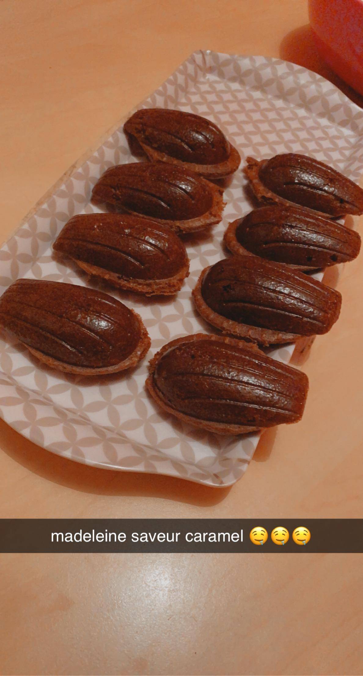 madeleine caramel - Recepten Cake Factory | Tefal