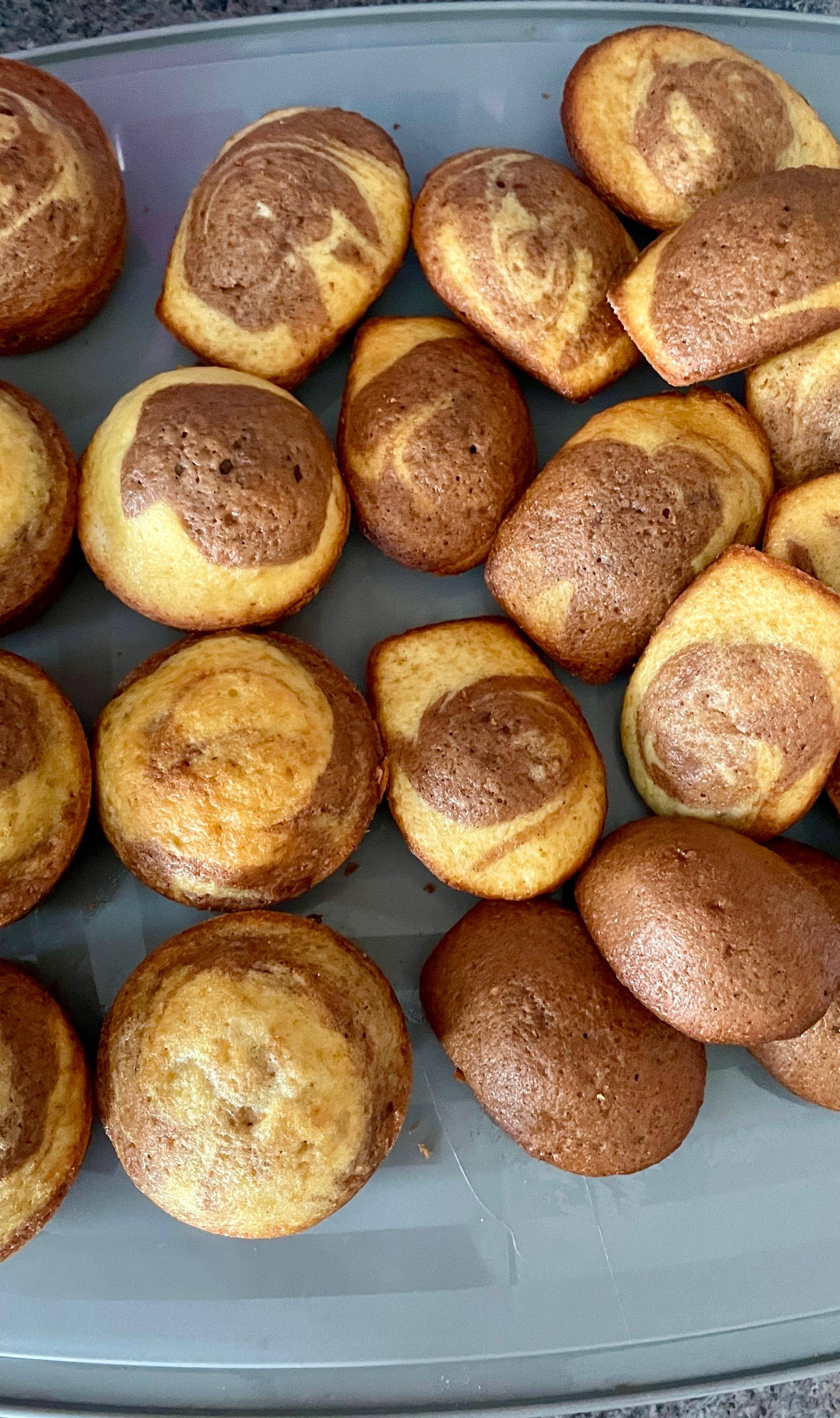 Madeleine marbrés - Recette Cake Factory Délices | Tefal