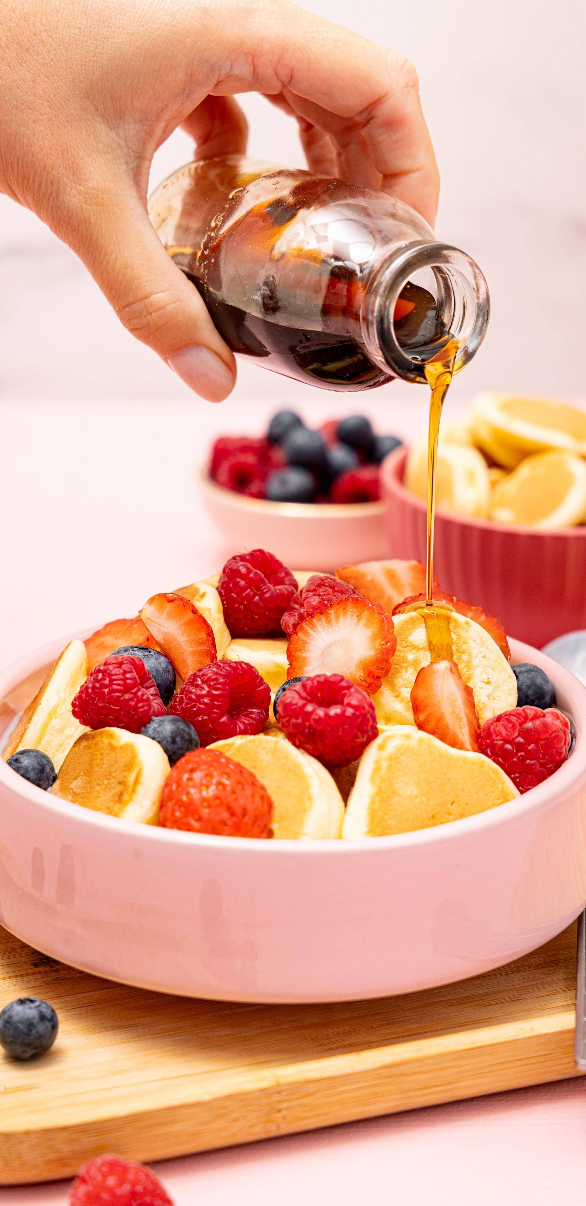 Mini pancakes façon céréales - Recette Poêles et Casseroles | Tefal