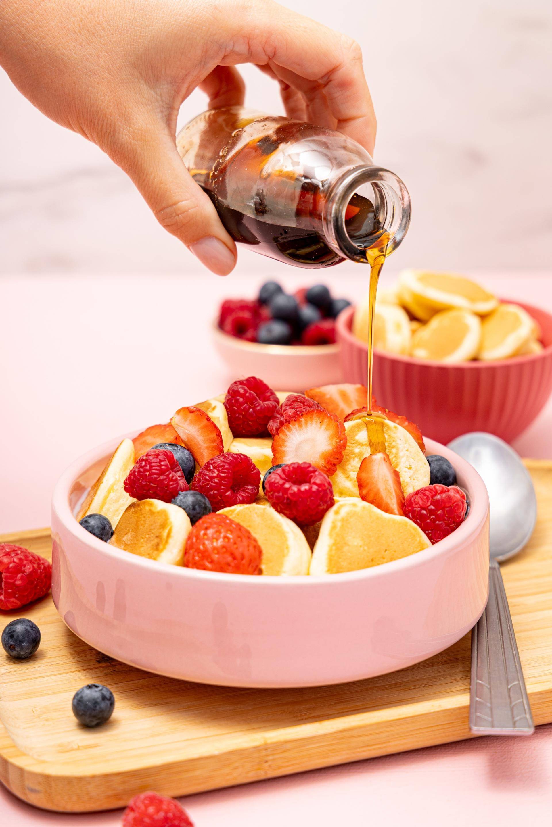 Mini pancakes façon céréales - Recette Poêles et Casseroles | Tefal