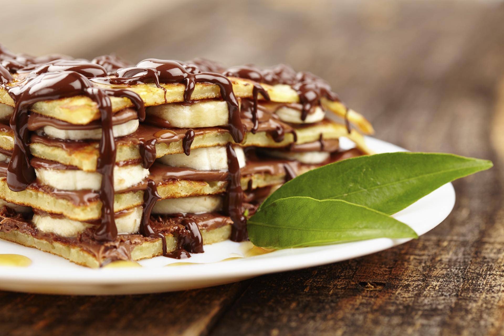 Gâteau de crêpes chocolat banane - Recepten Balance de cuisine | Tefal