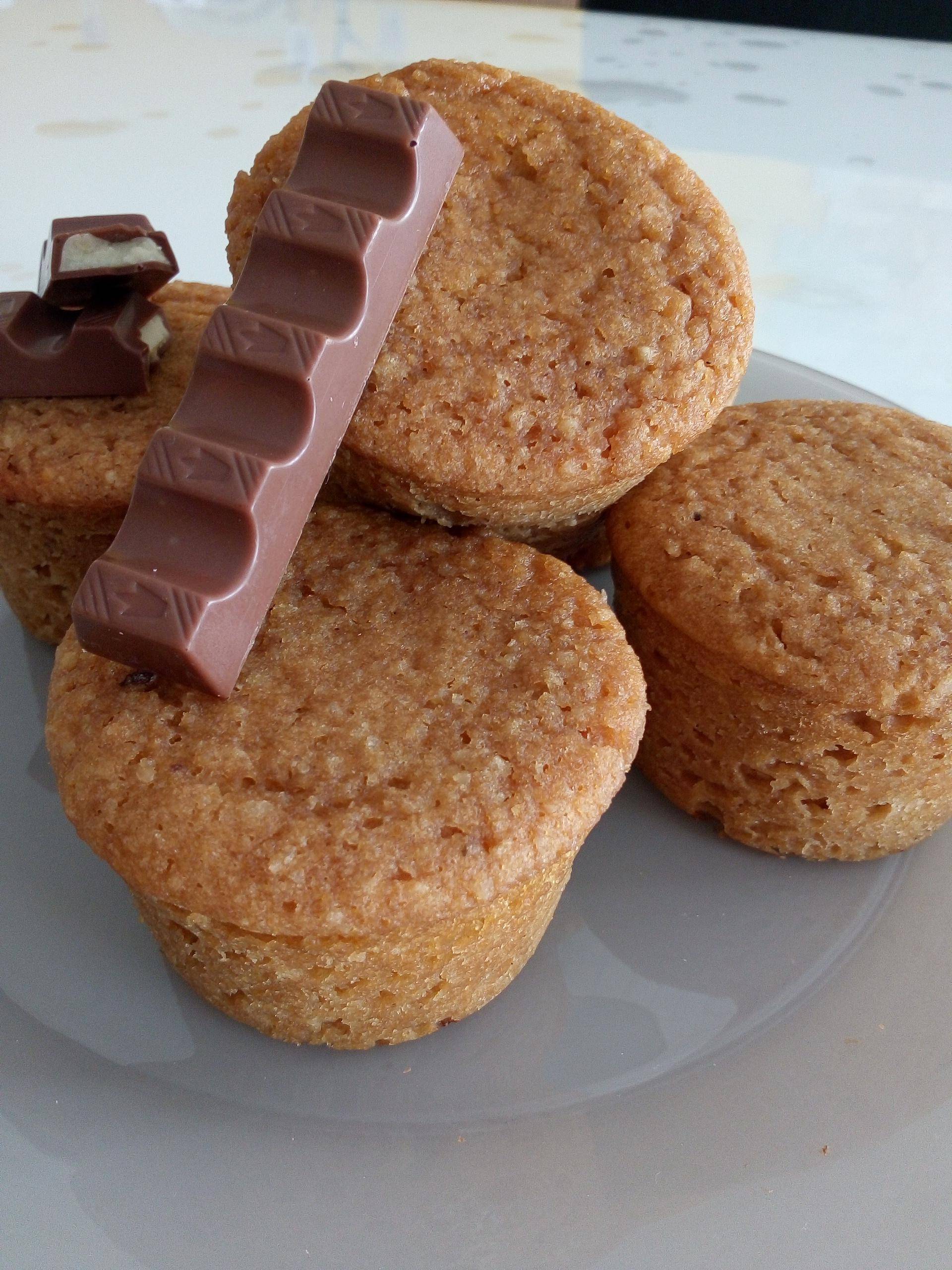 Muffins noisette , cœur Kinder - Recette Cake Factory | Tefal