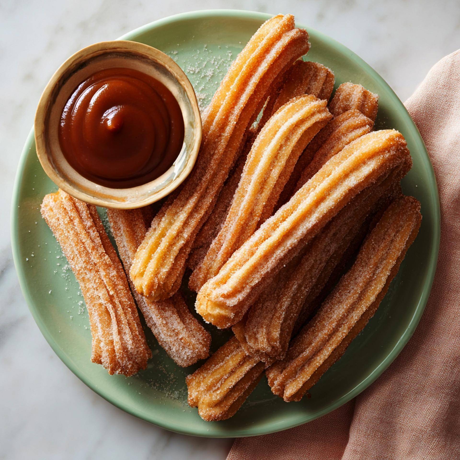 Churros au sucre épicé et sauce au chocolat orange - Recette Snack Collection MECHANICAL | Tefal