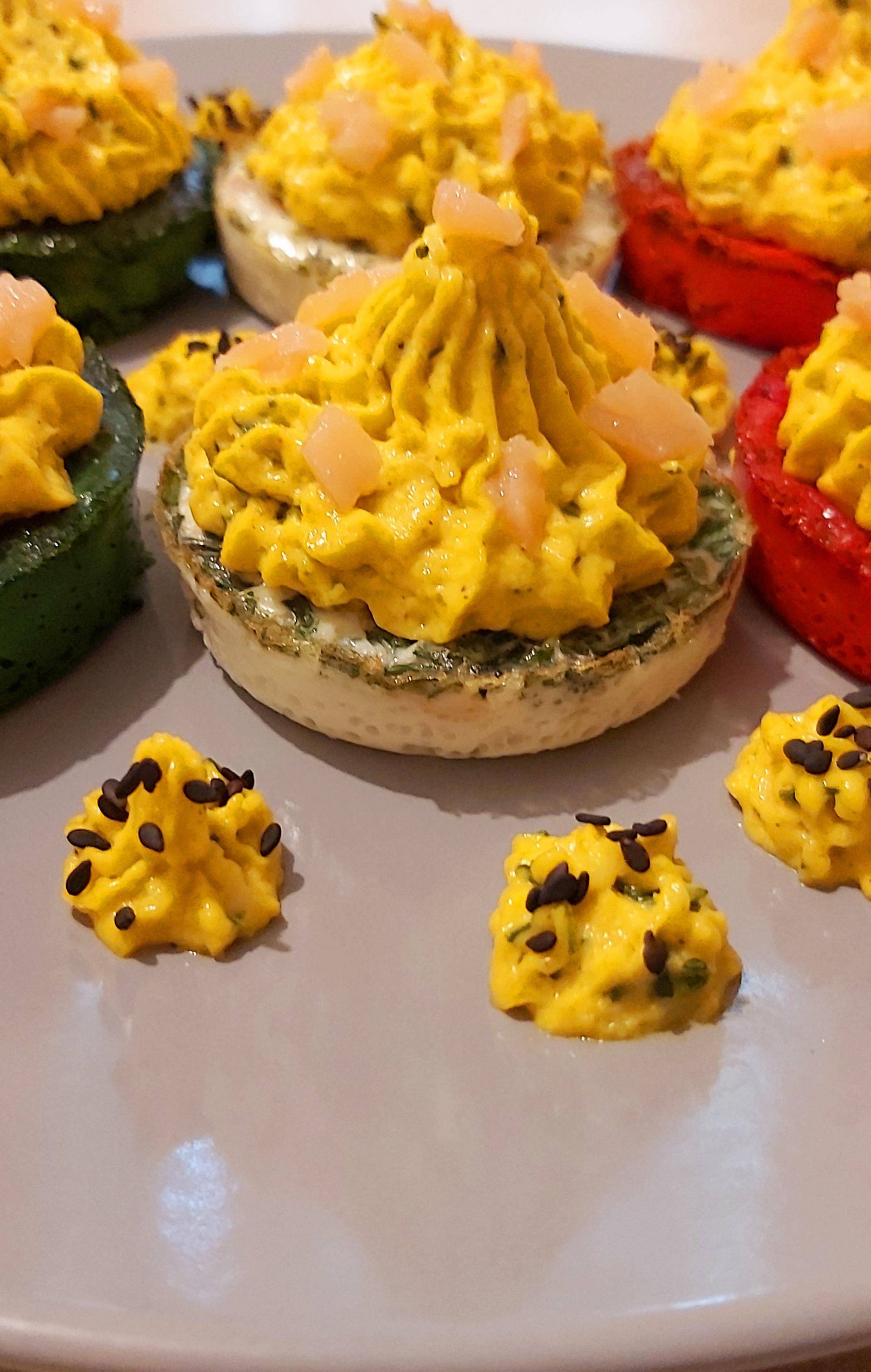 Œufs Mimosas Saumon façon Cupcake - Recette Cake Factory | Tefal