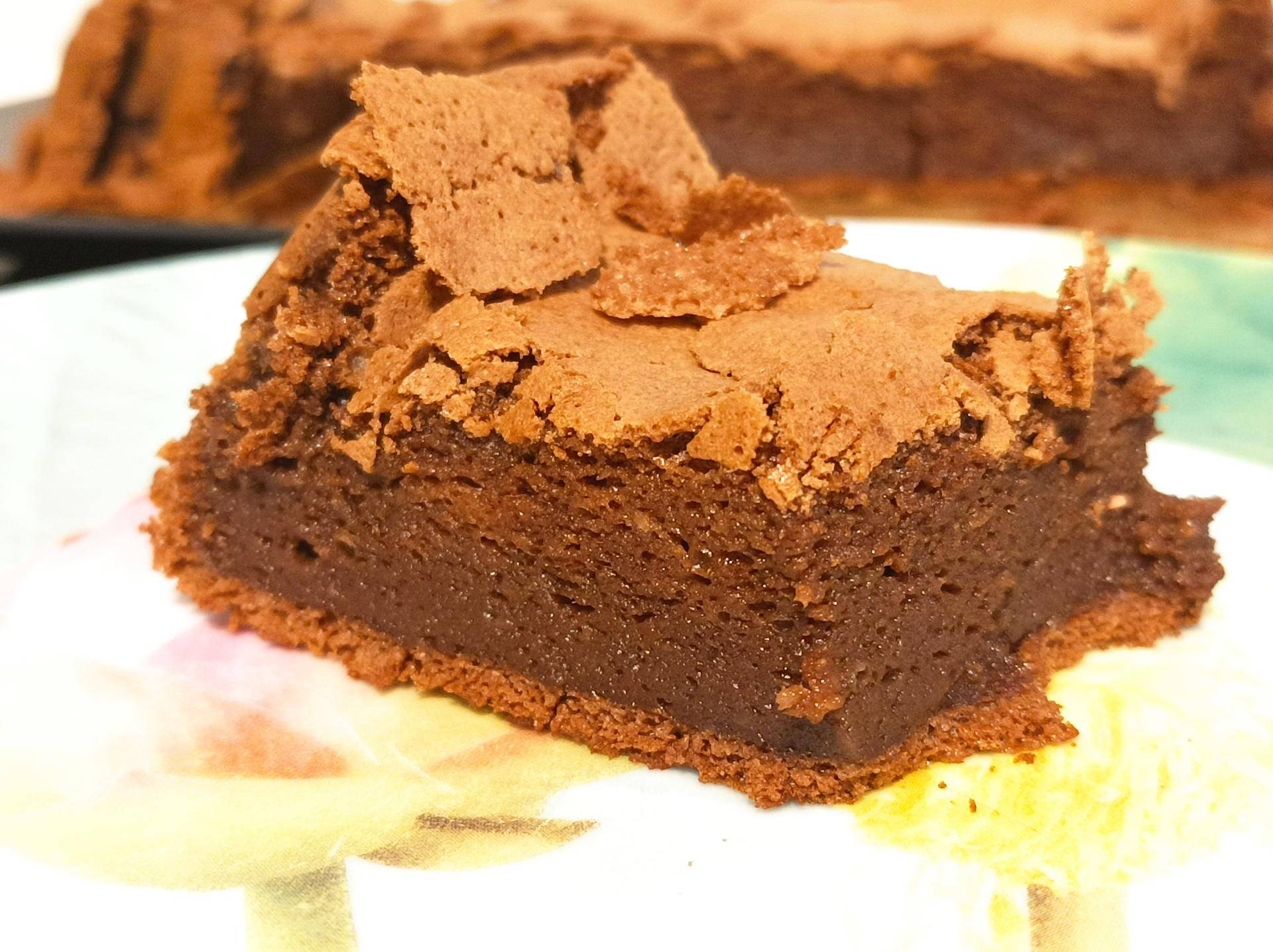 Gâteau au chocolat meringué - Recepten Cake Factory Délices | Tefal