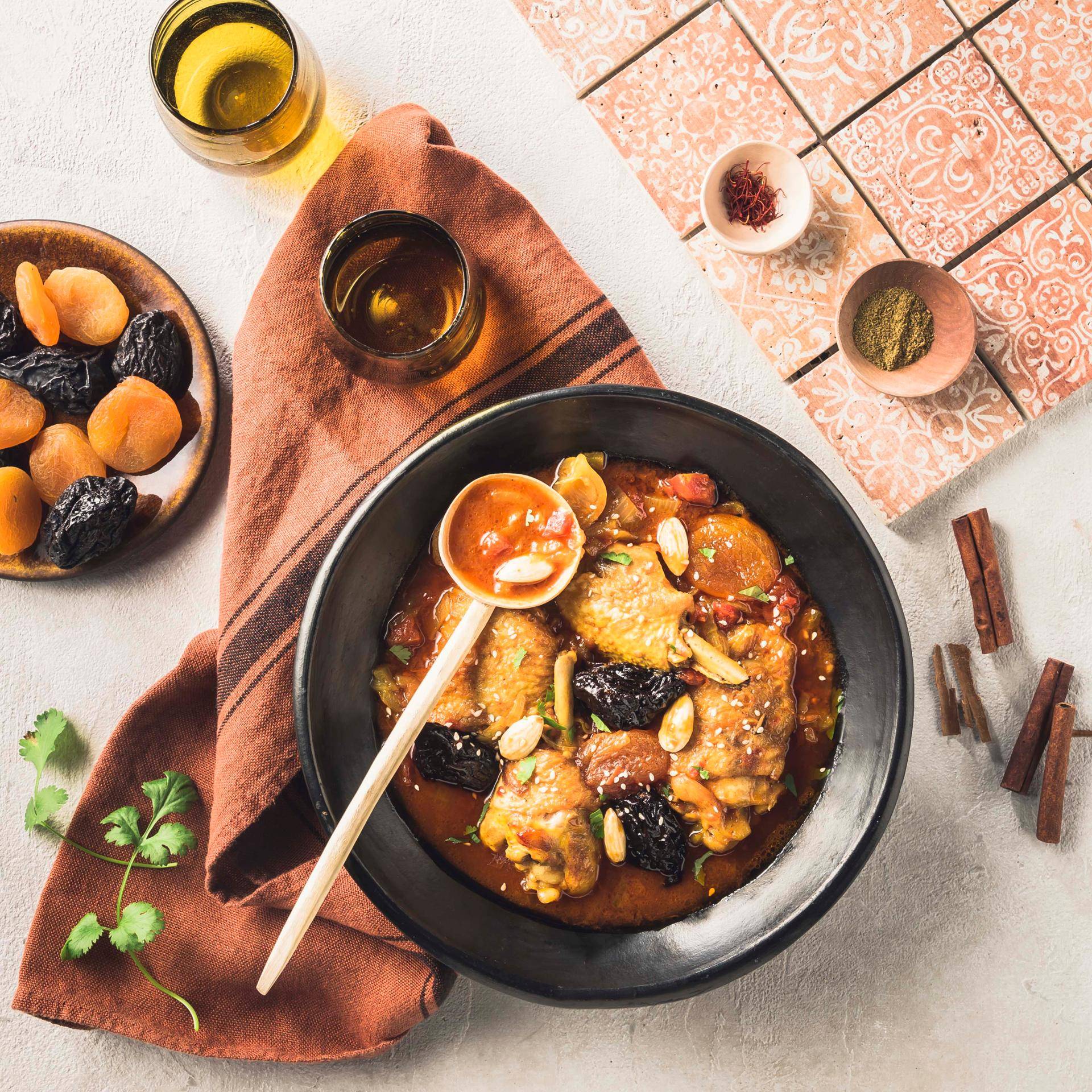 Tajine poulet et fruits secs - Recette Cookeo | Tefal