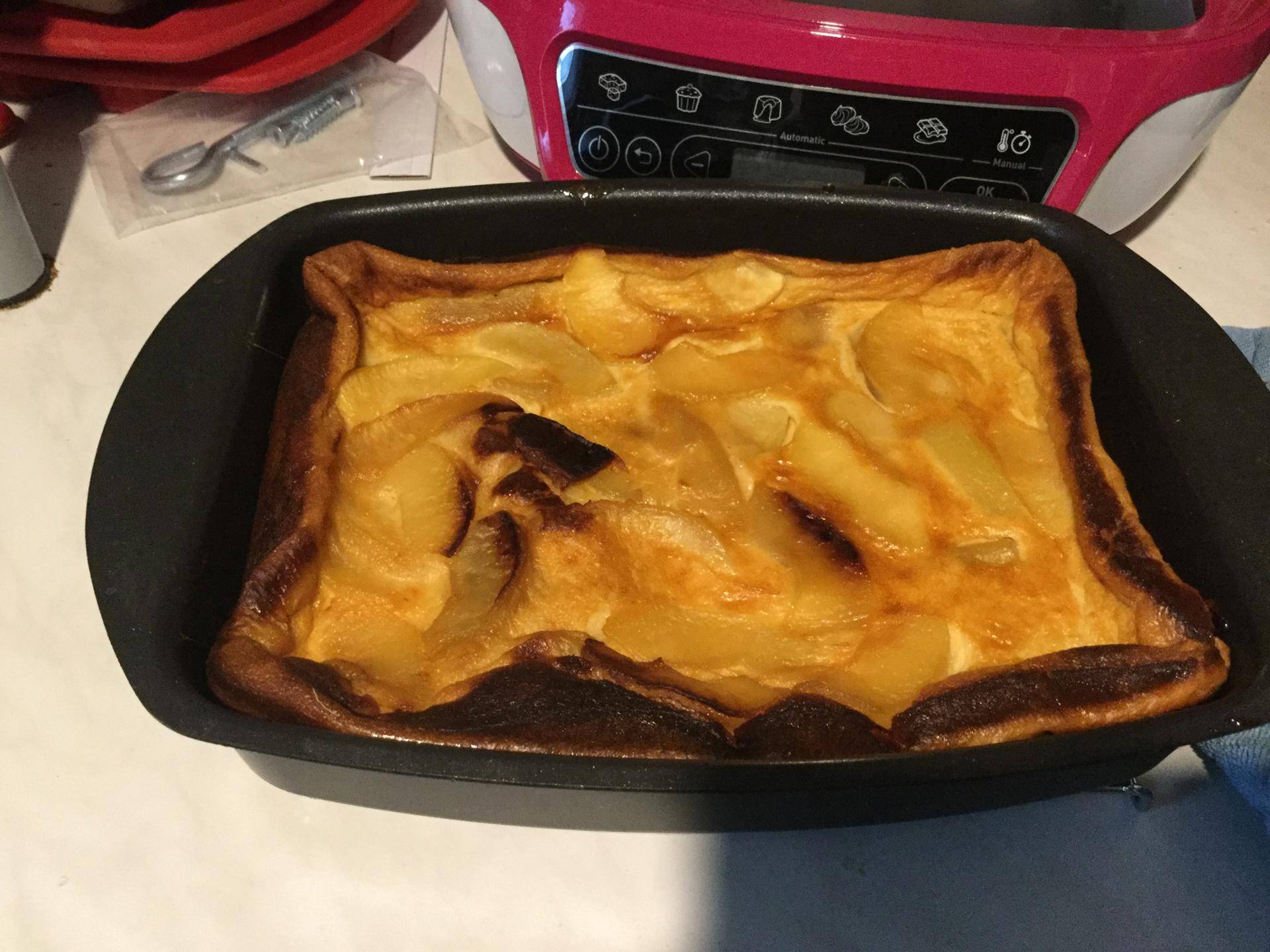 Far breton aux pommes - Recette Cake Factory | Tefal