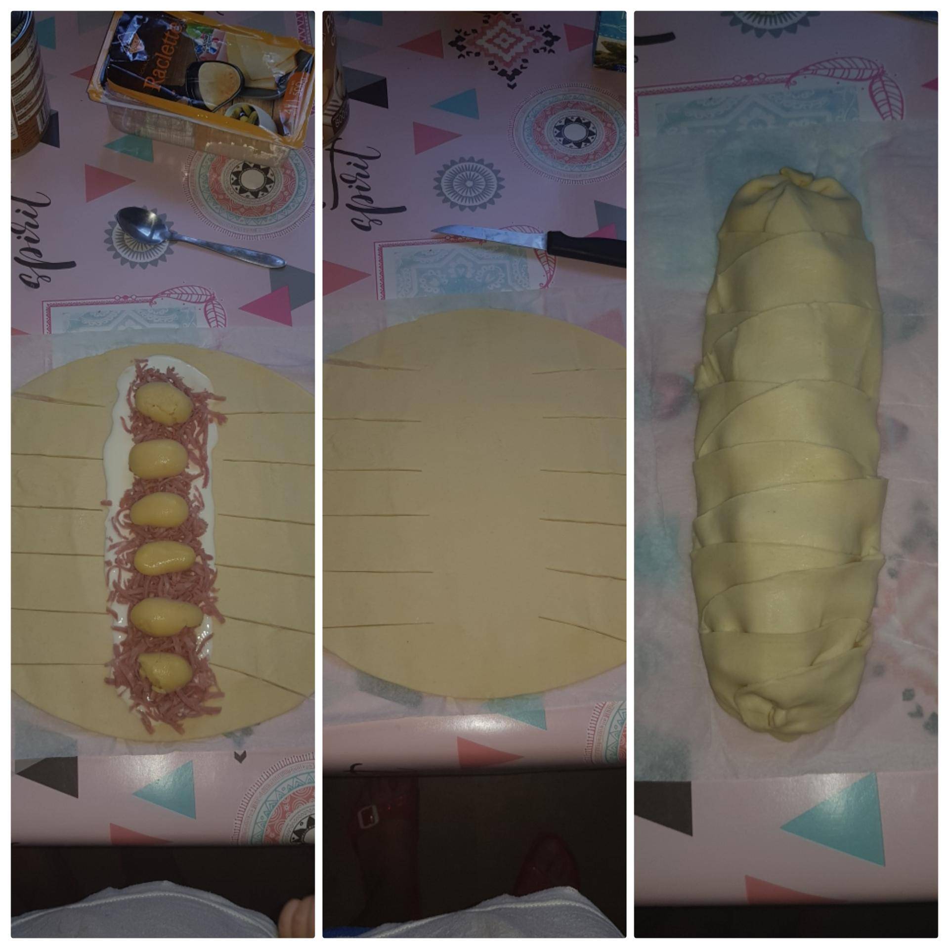 Feuilleté raclette - Recette Cake Factory | Tefal