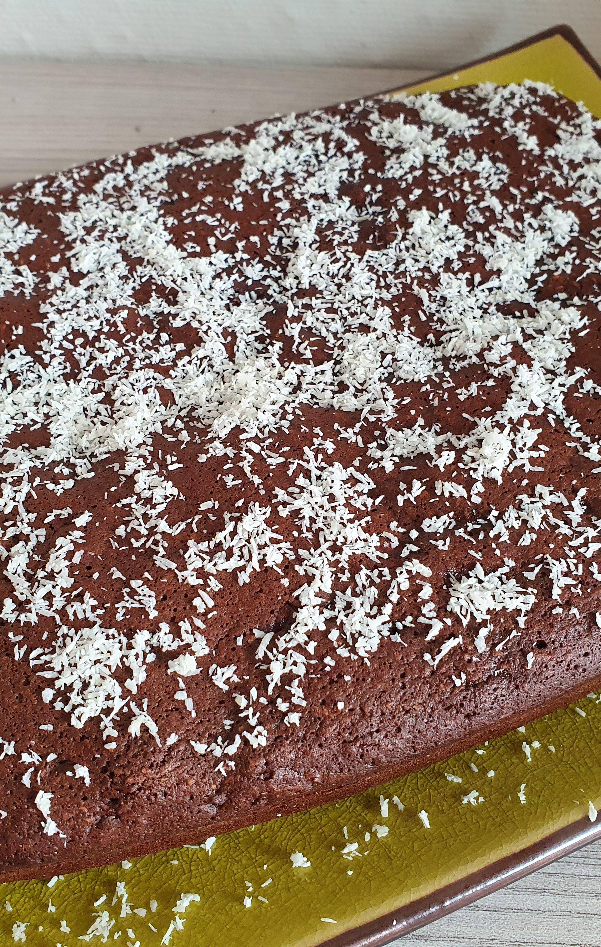 Gâteau chocolat coco courgette - Recette Cake Factory | Tefal