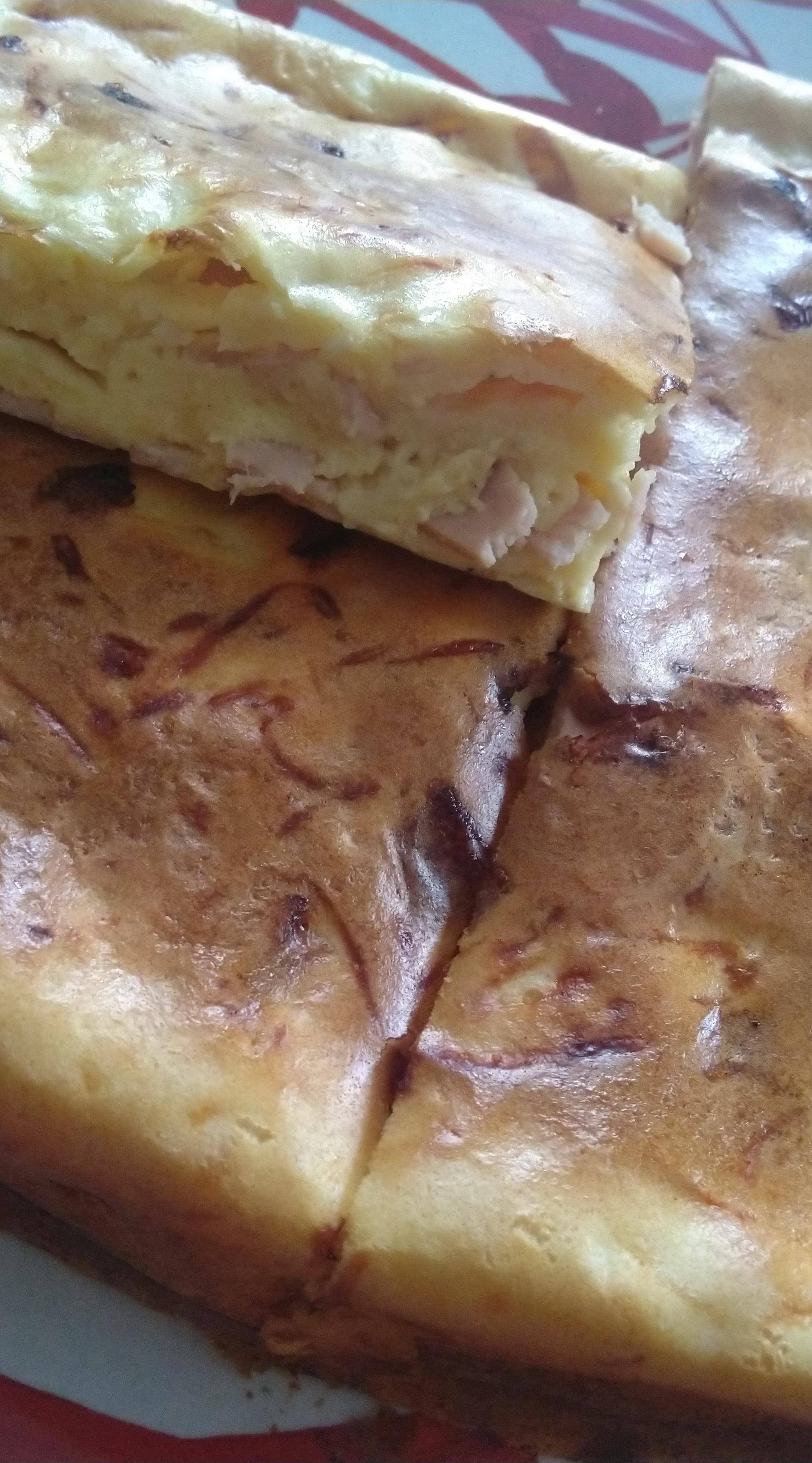 Quiche sans pâte sans gras - Recette Cake Factory | Tefal