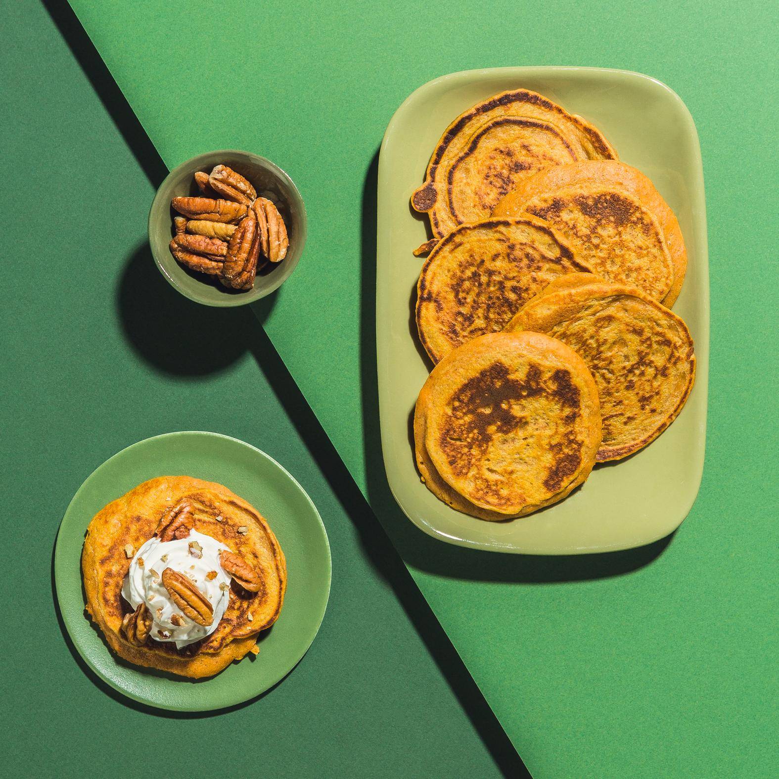 Pancakes à la patate douce - Recepten Poêles et Casseroles | Tefal