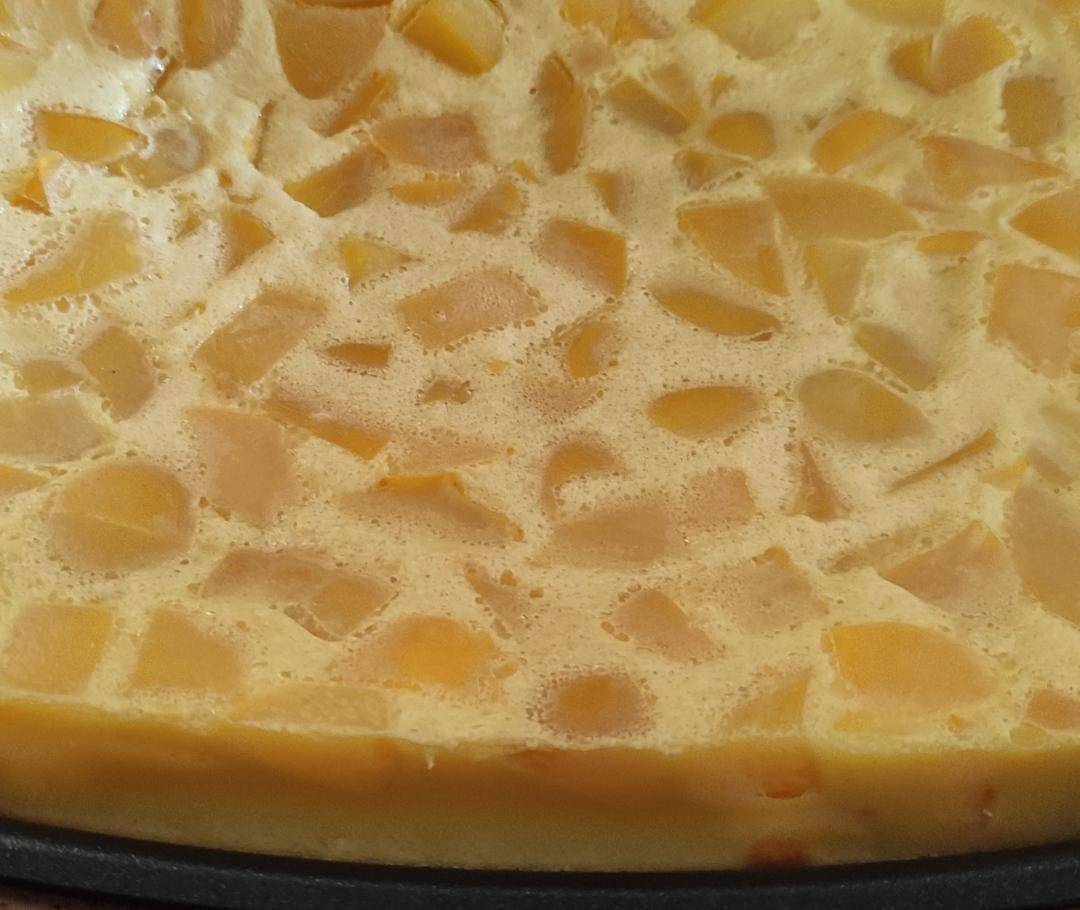 Clafoutis "Express" aux pêches - Recette Cake Factory | Tefal