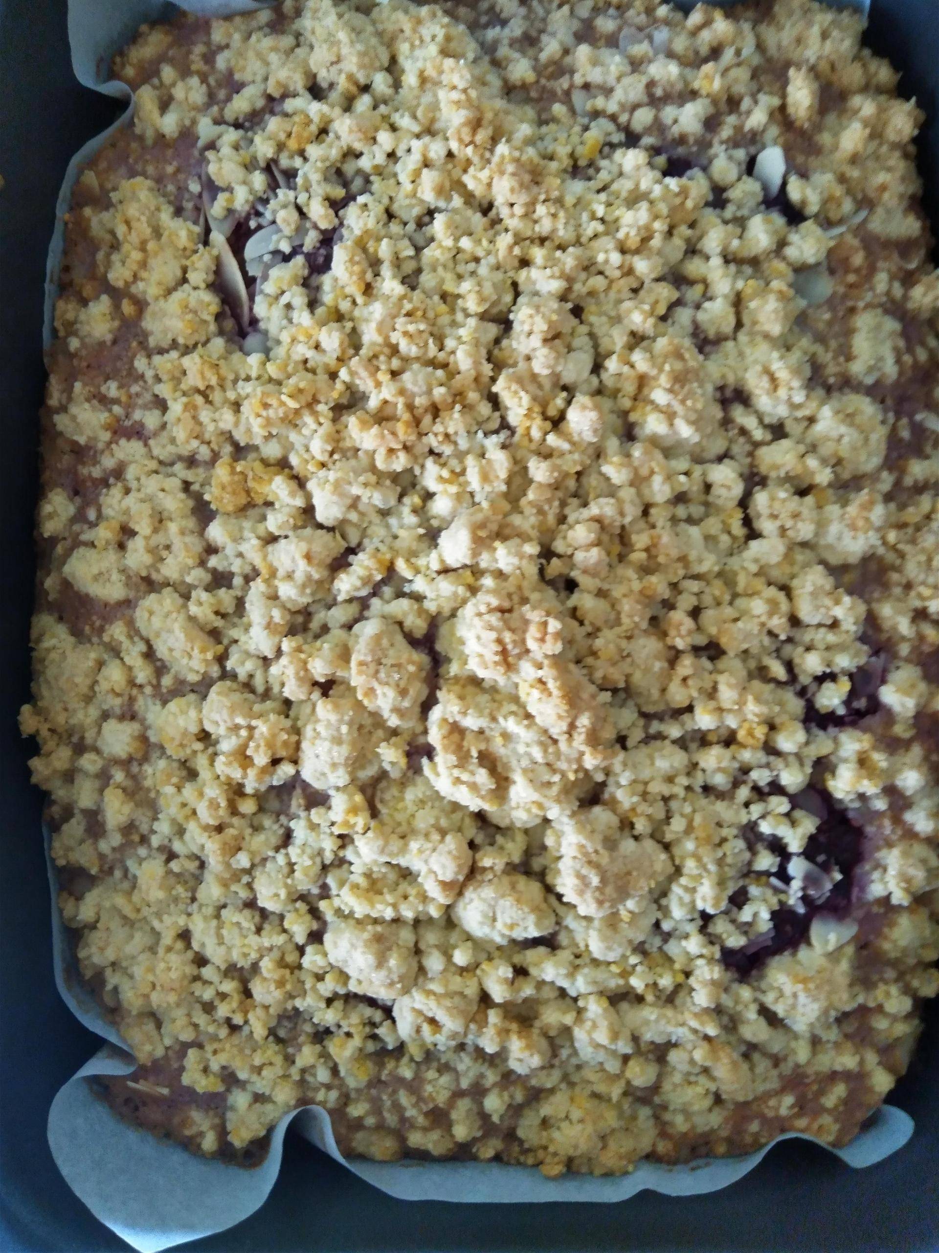 Crumble framboise amandes - Recepten Cake Factory | Tefal