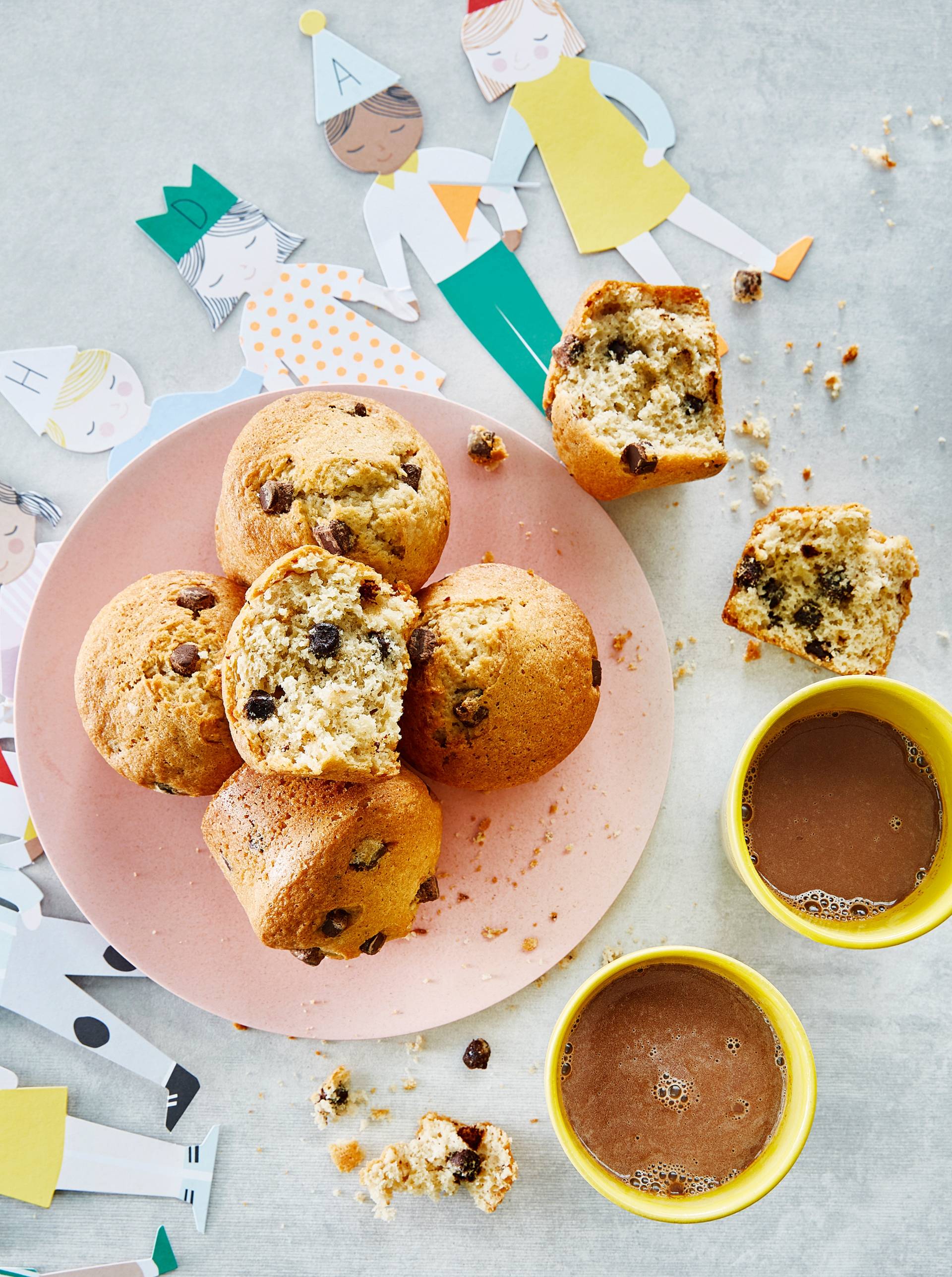 Muffins aux pépites de chocolat - Recette Cake Factory | Tefal