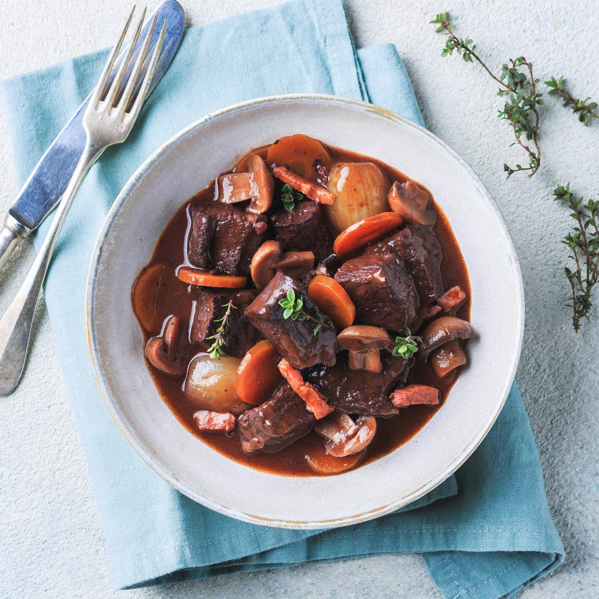 Bœuf bourguignon - Recette undefined | Tefal