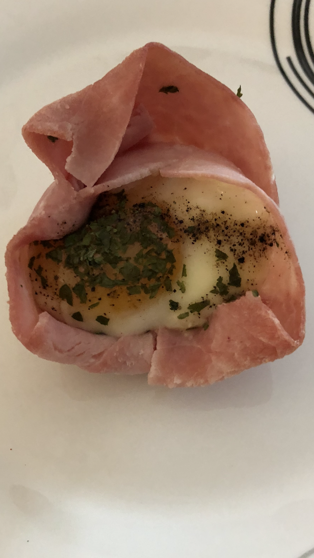 Panier de jambon aux œufs - Recette Cake Factory | Tefal