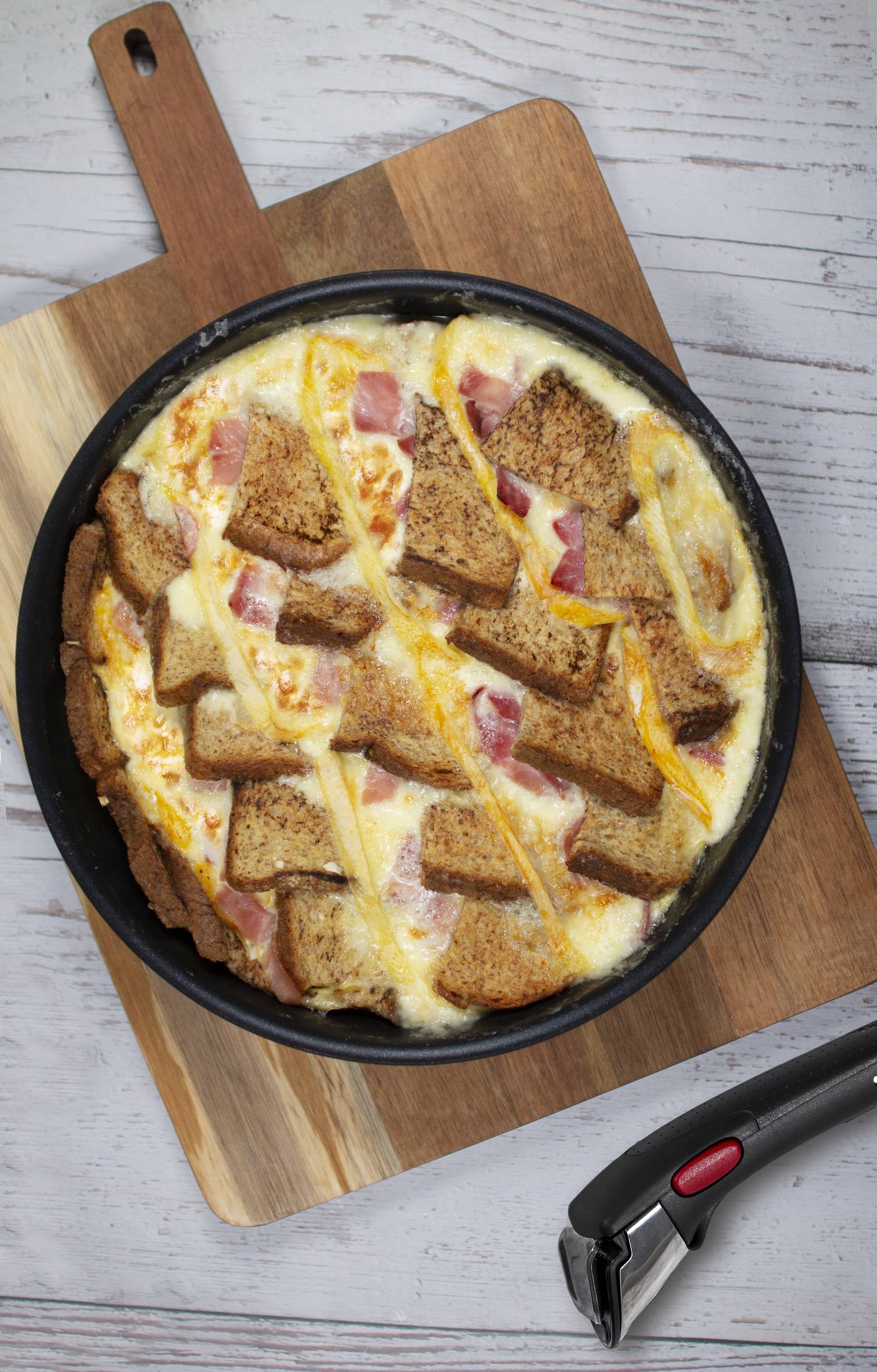 Pain perdu au fromage - Recette undefined | Tefal