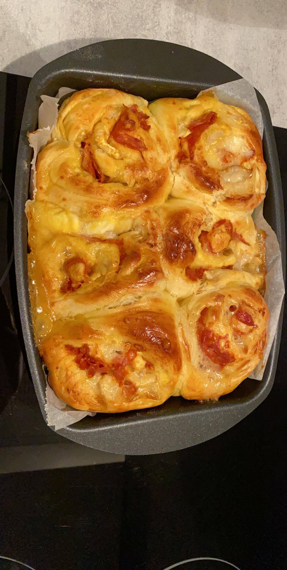 Brioche chaource chorizo - Recette Cake Factory | Tefal