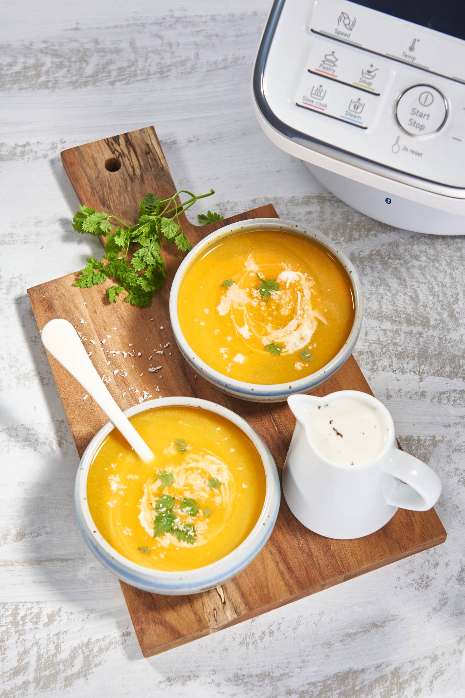 Soupe de butternut à la noix de muscade - Recette undefined | Tefal