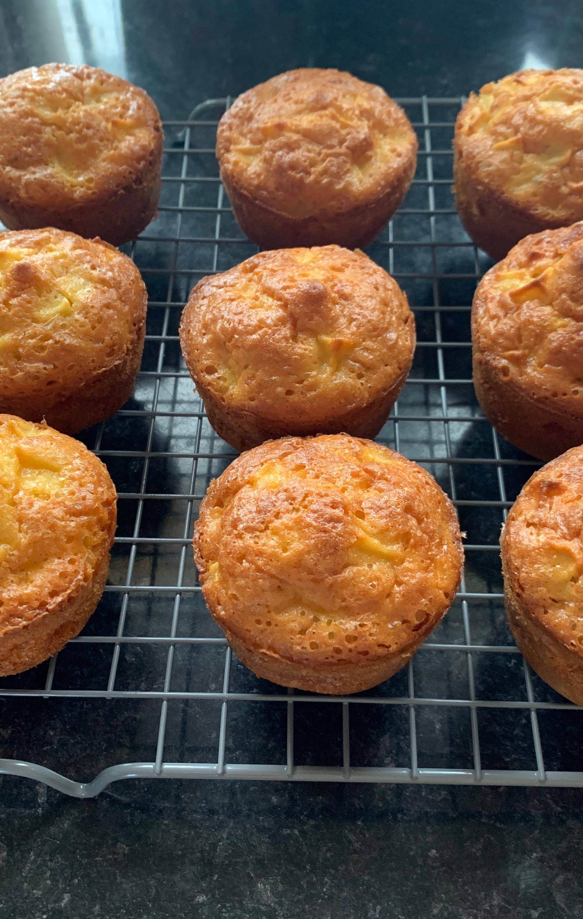Muffins aux pommes et rhum - Recette Cake Factory | Tefal