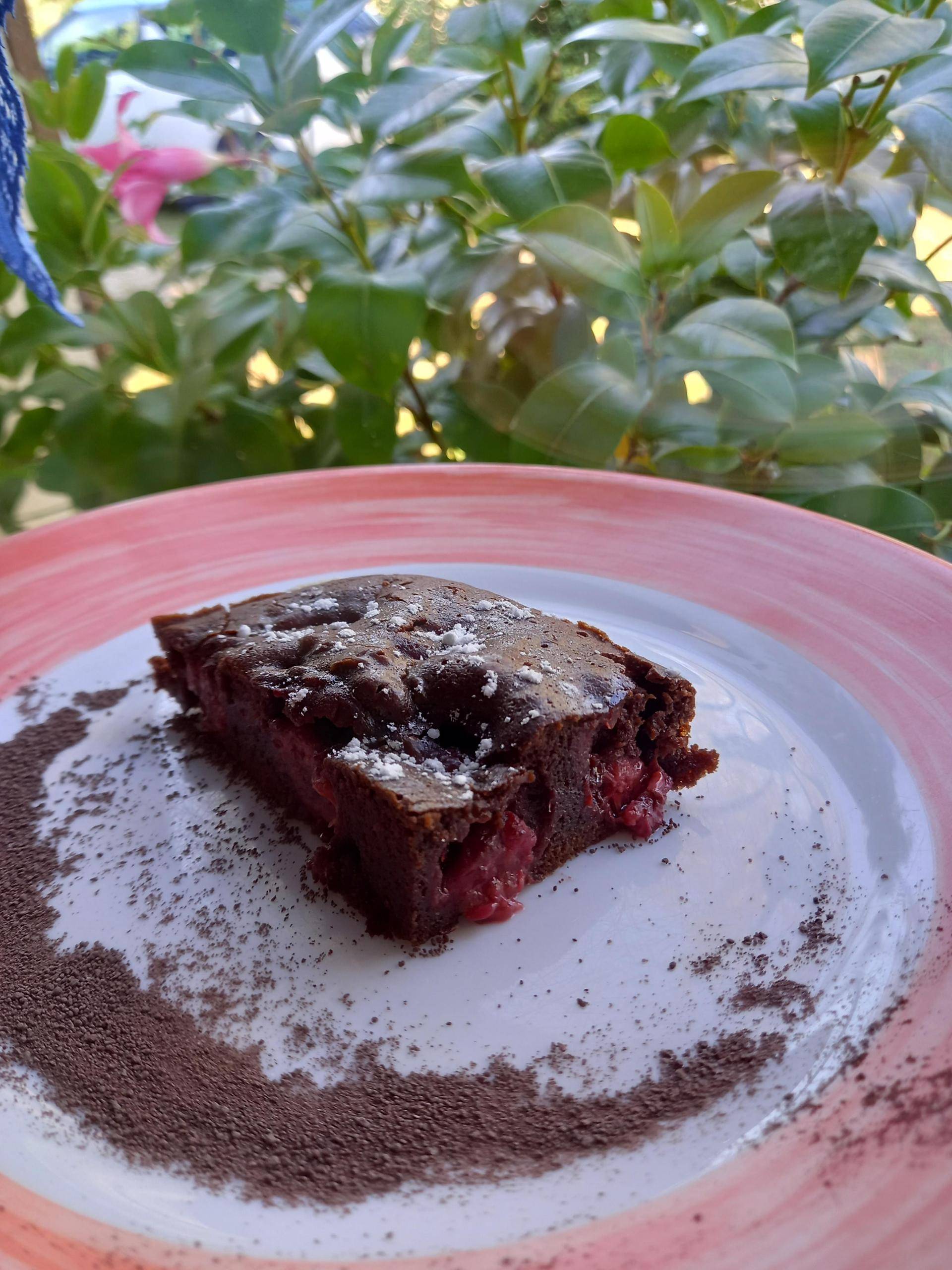 Brownie chocolat et framboises - Recette Cake Factory | Tefal
