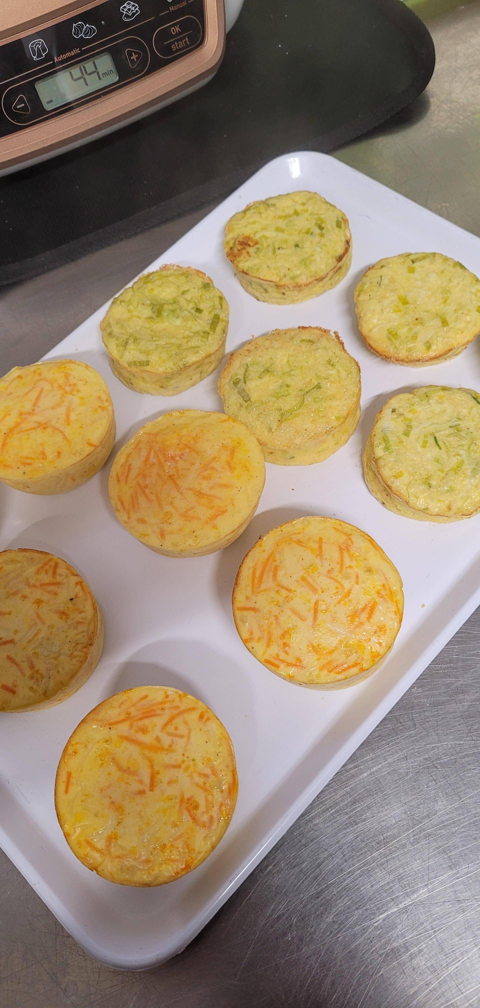 Flans légumes - Recette Cake Factory | Tefal