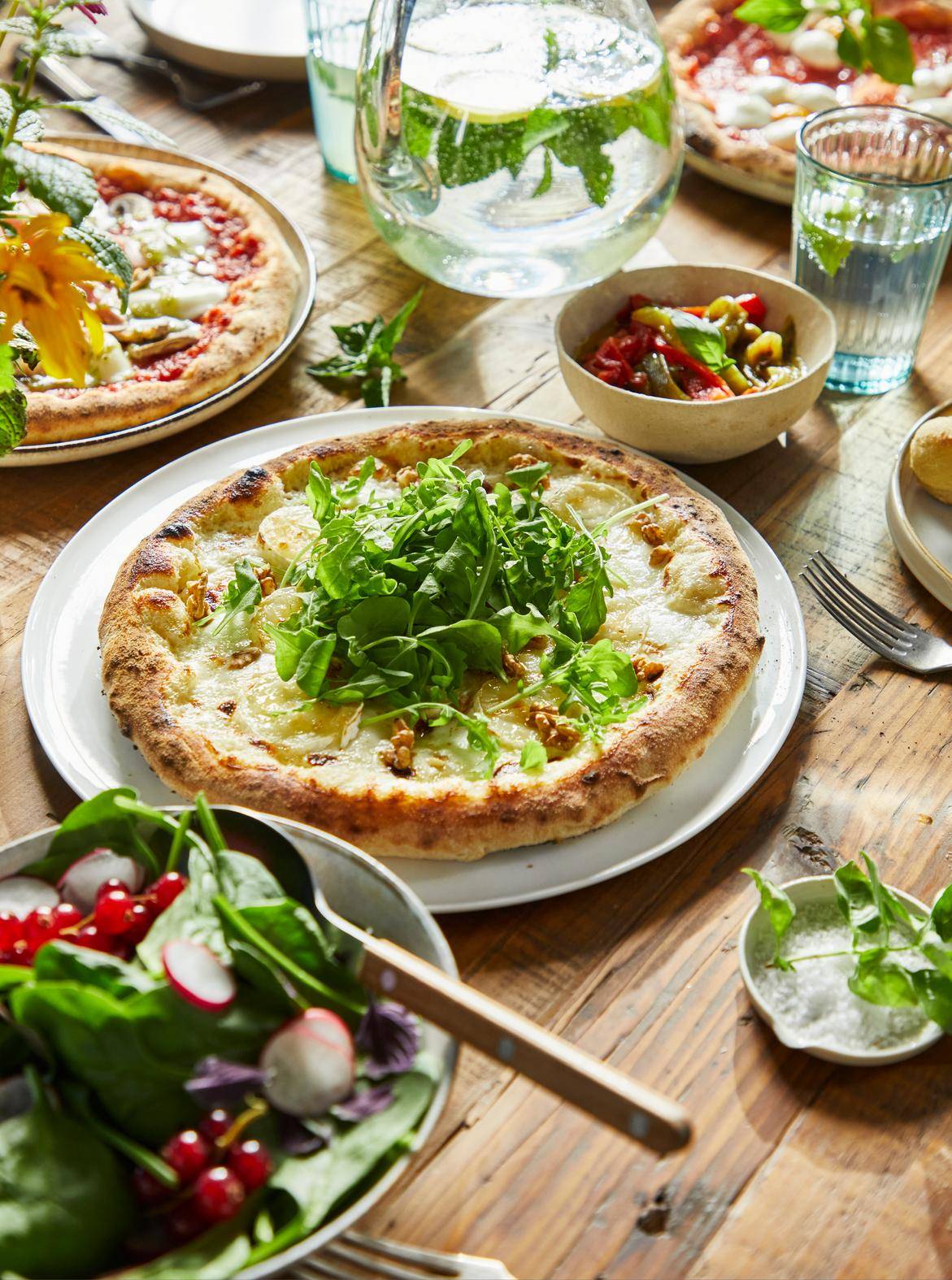 Pizza chèvre miel - Recette Pizza Pronto | Tefal