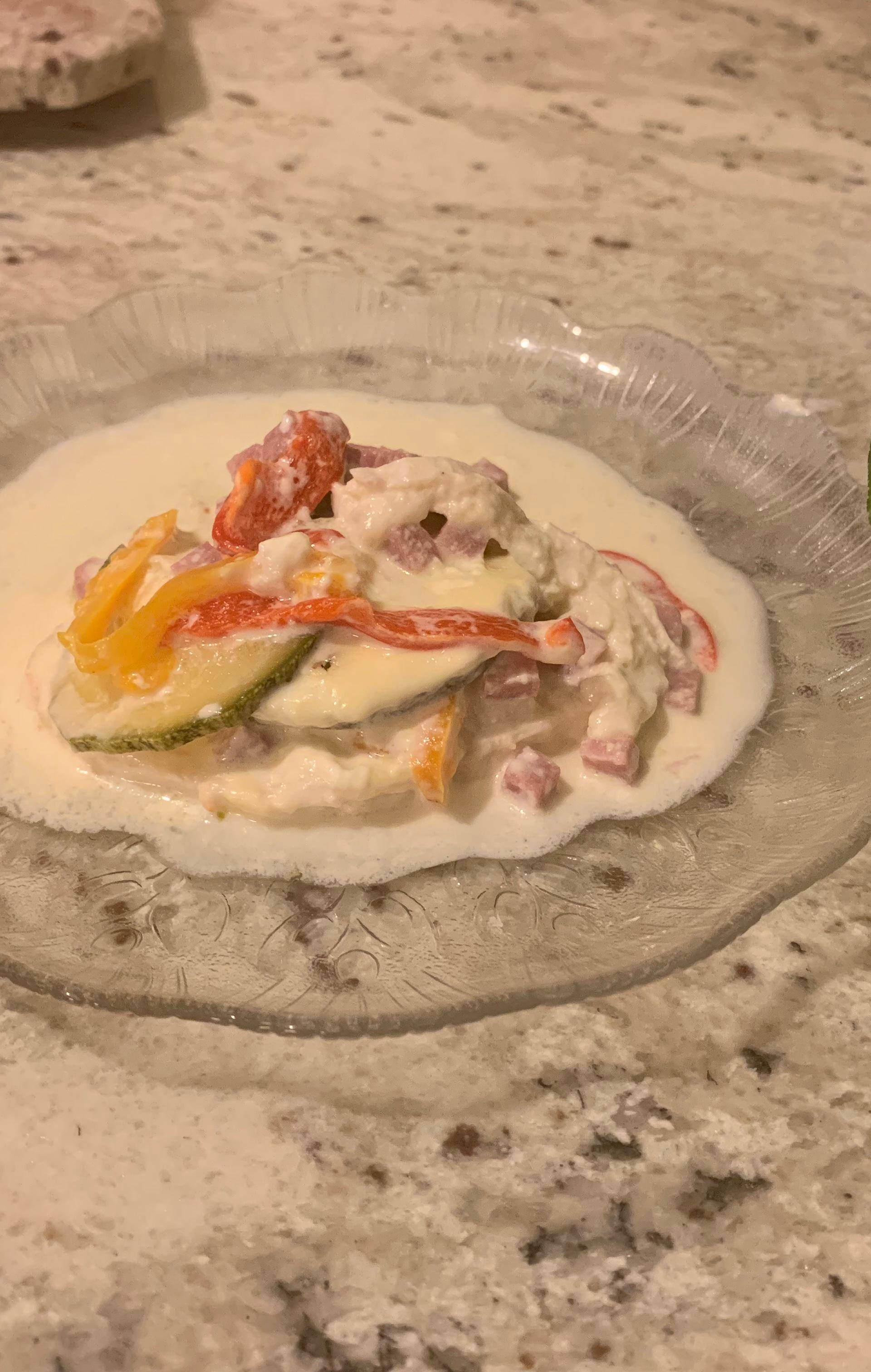 Gratin de courgette coloré - Recette Cake Factory | Tefal