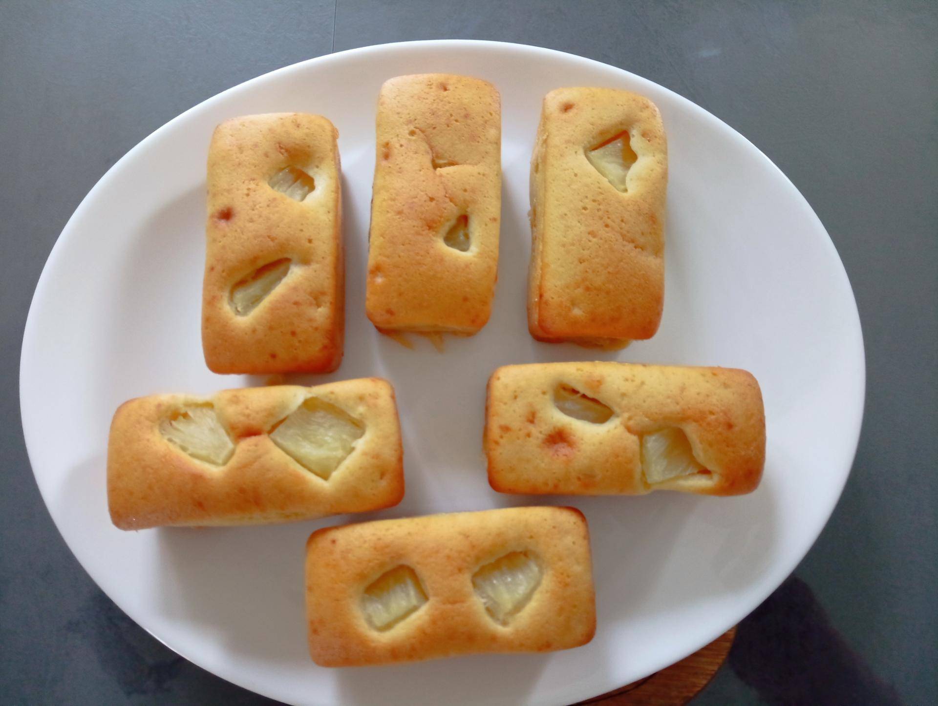 Petits gâteaux à l'ananas - Recepten Cake Factory | Tefal