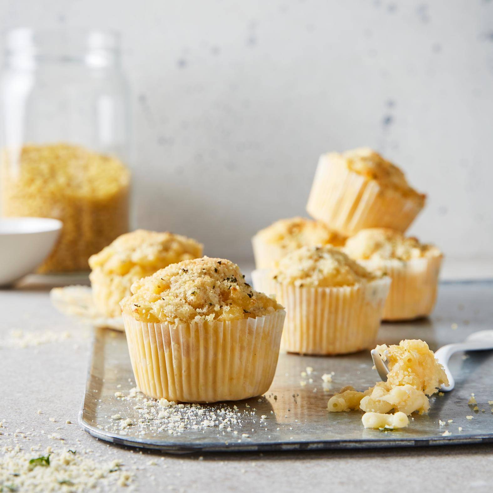 Mac & cheese cups - Recette Cake Factory | Tefal