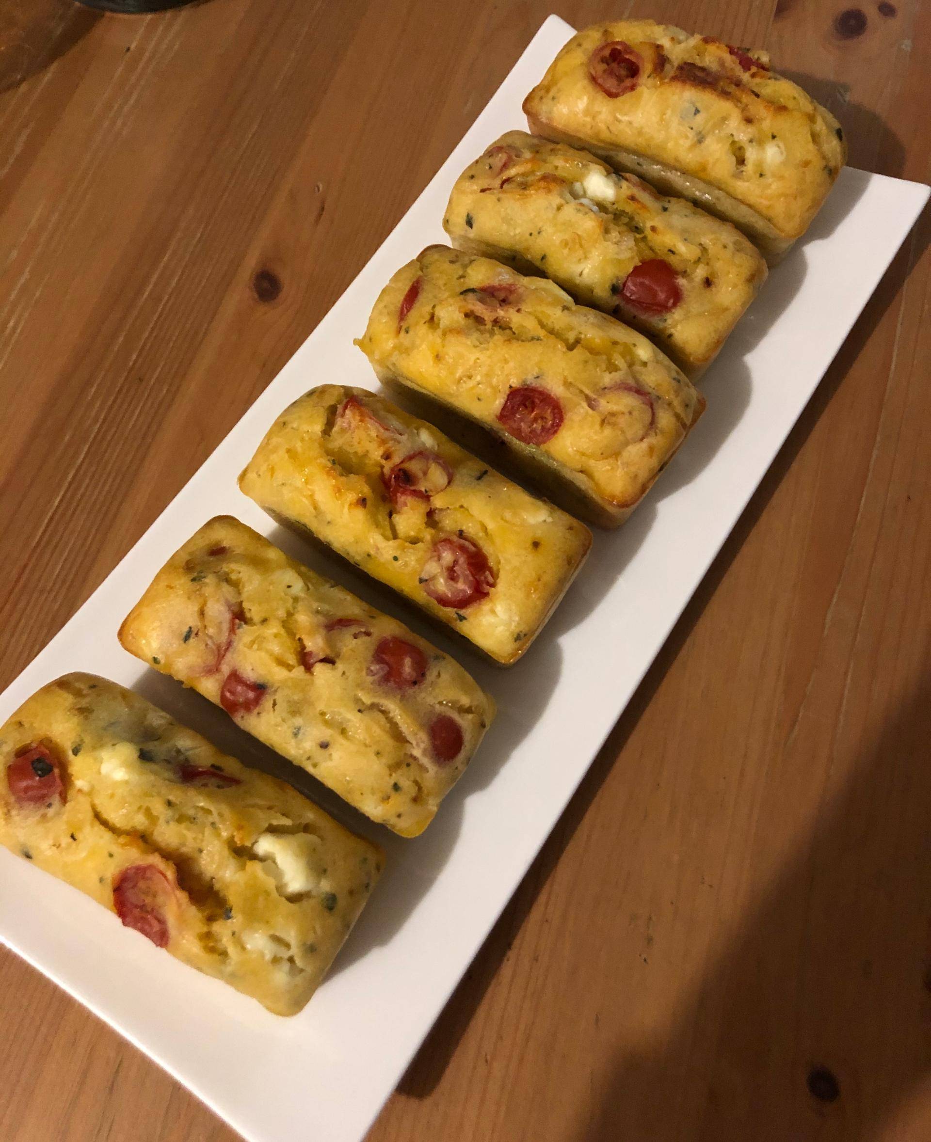 Cake tomates cerise feta - Recette Cake Factory | Tefal