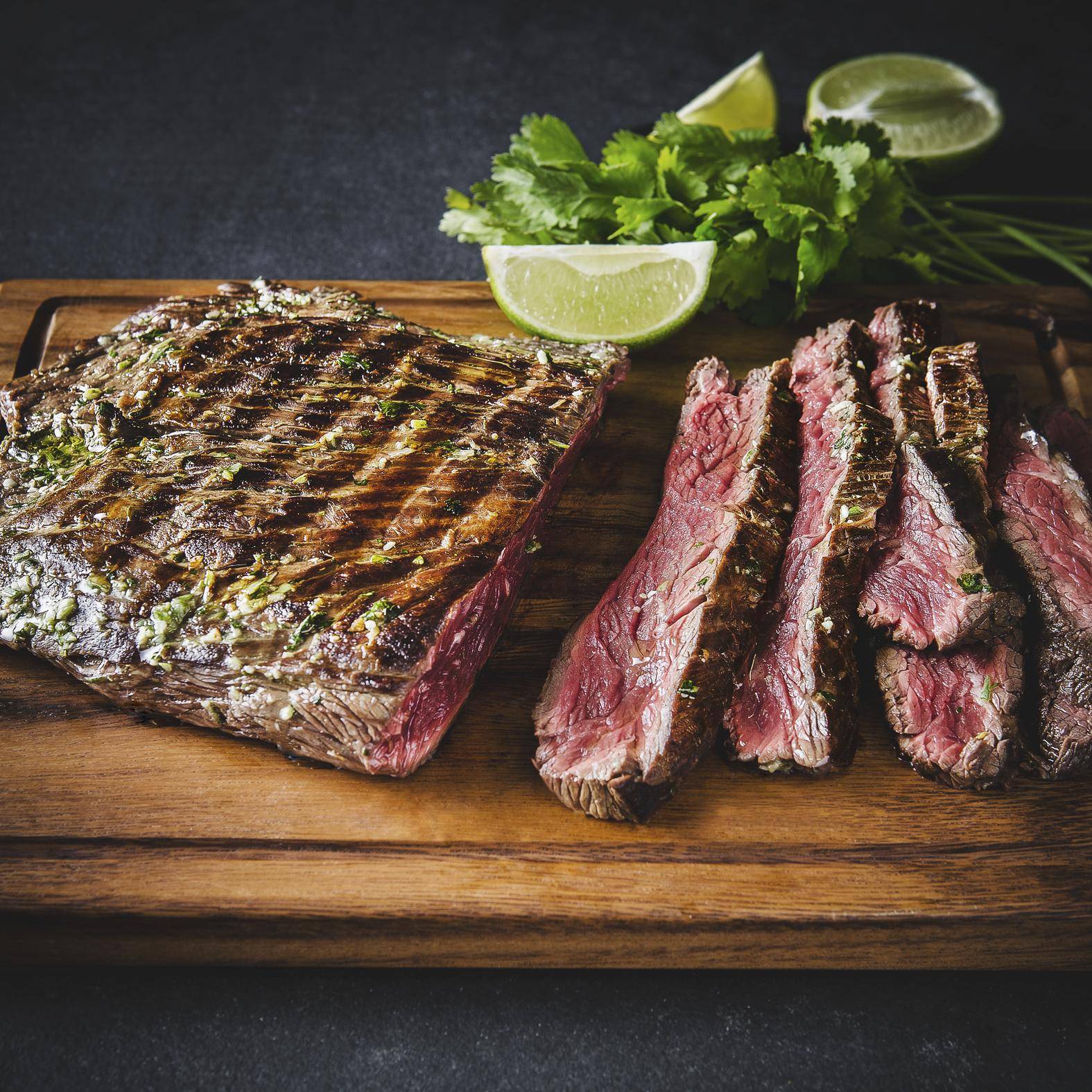 Bavette marinée au citron vert et à la coriandre - Recette OptiGrill + | Tefal