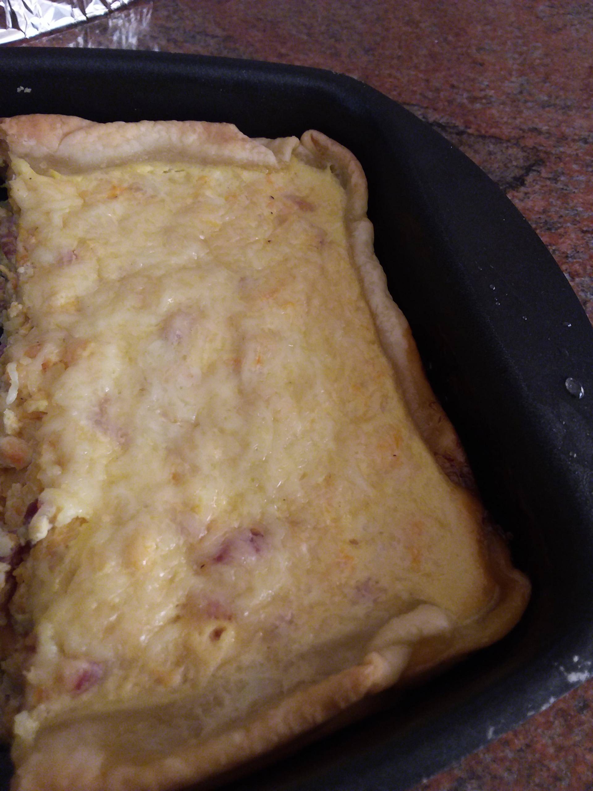 TARTE POTIRON JAMBON FUME - Recette Cake Factory | Tefal