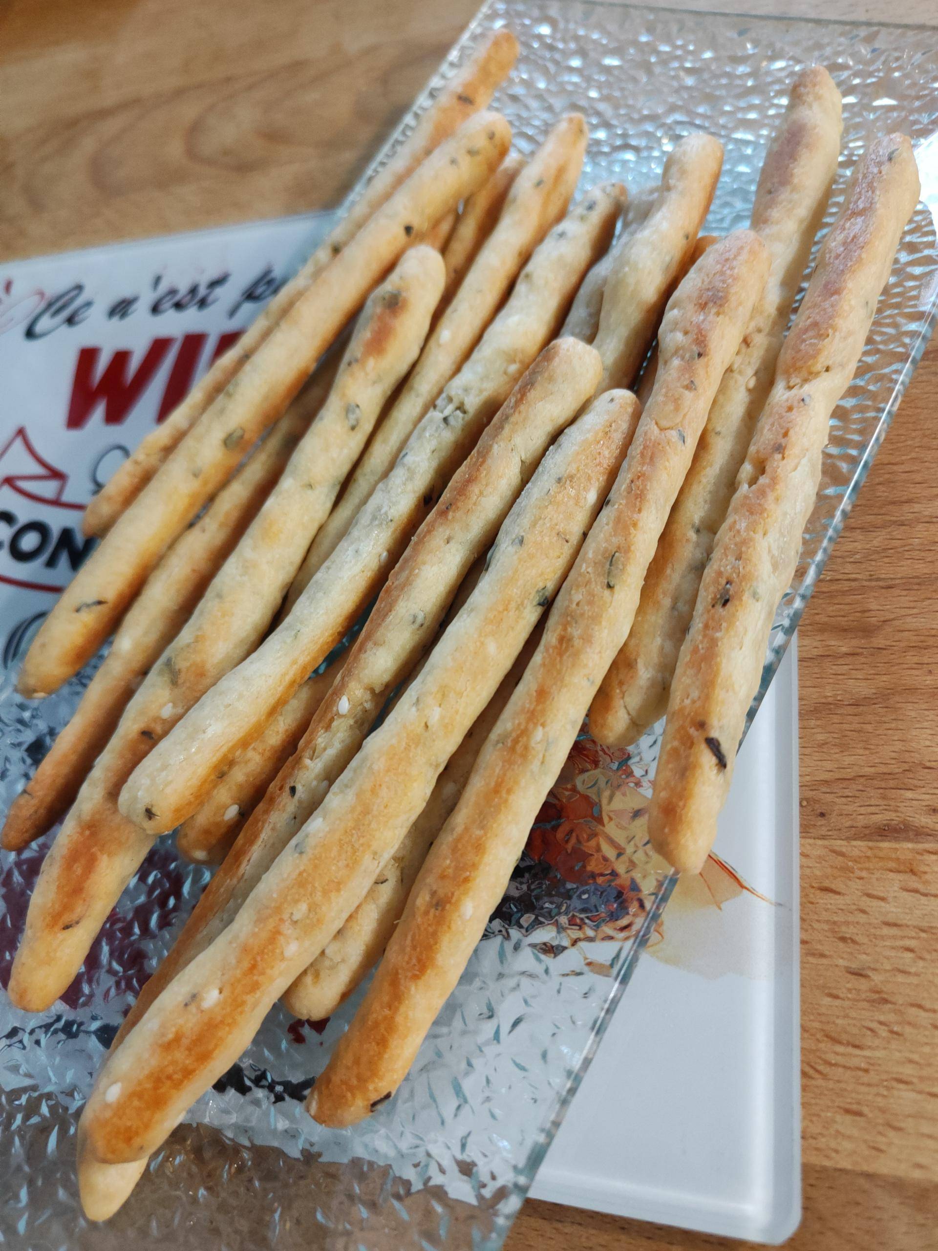 Gressins apéro - Recette Cake Factory | Tefal
