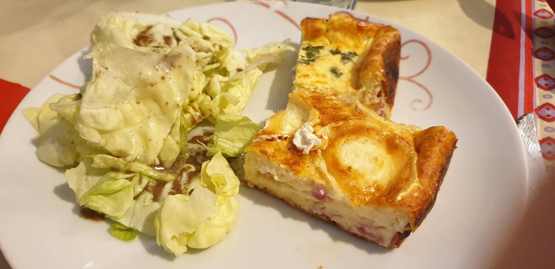 Tarte sans pâte au jambon - Recepten Cake Factory | Tefal