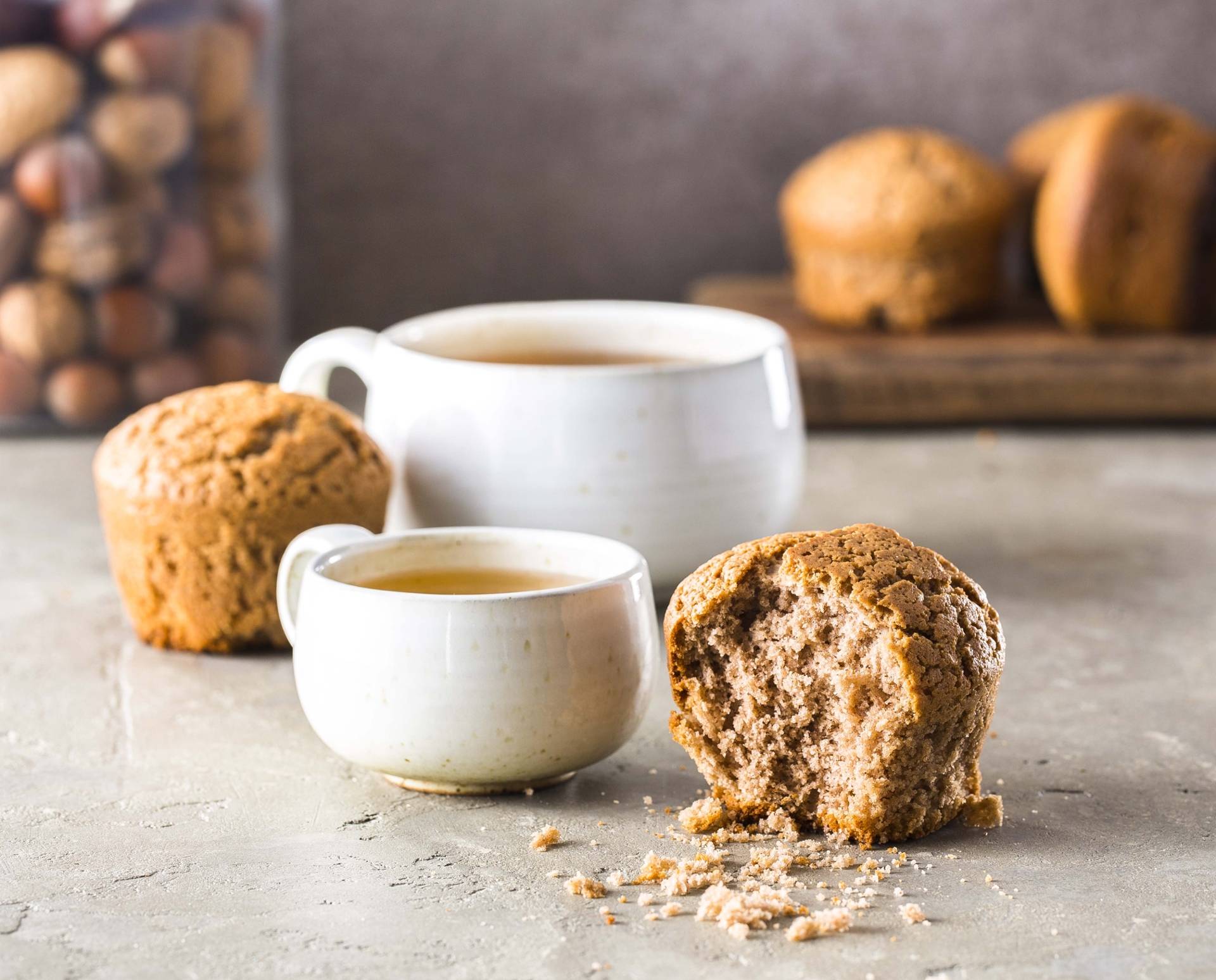 Muffins à la farine de châtaigne - Recette Cake Factory | Tefal