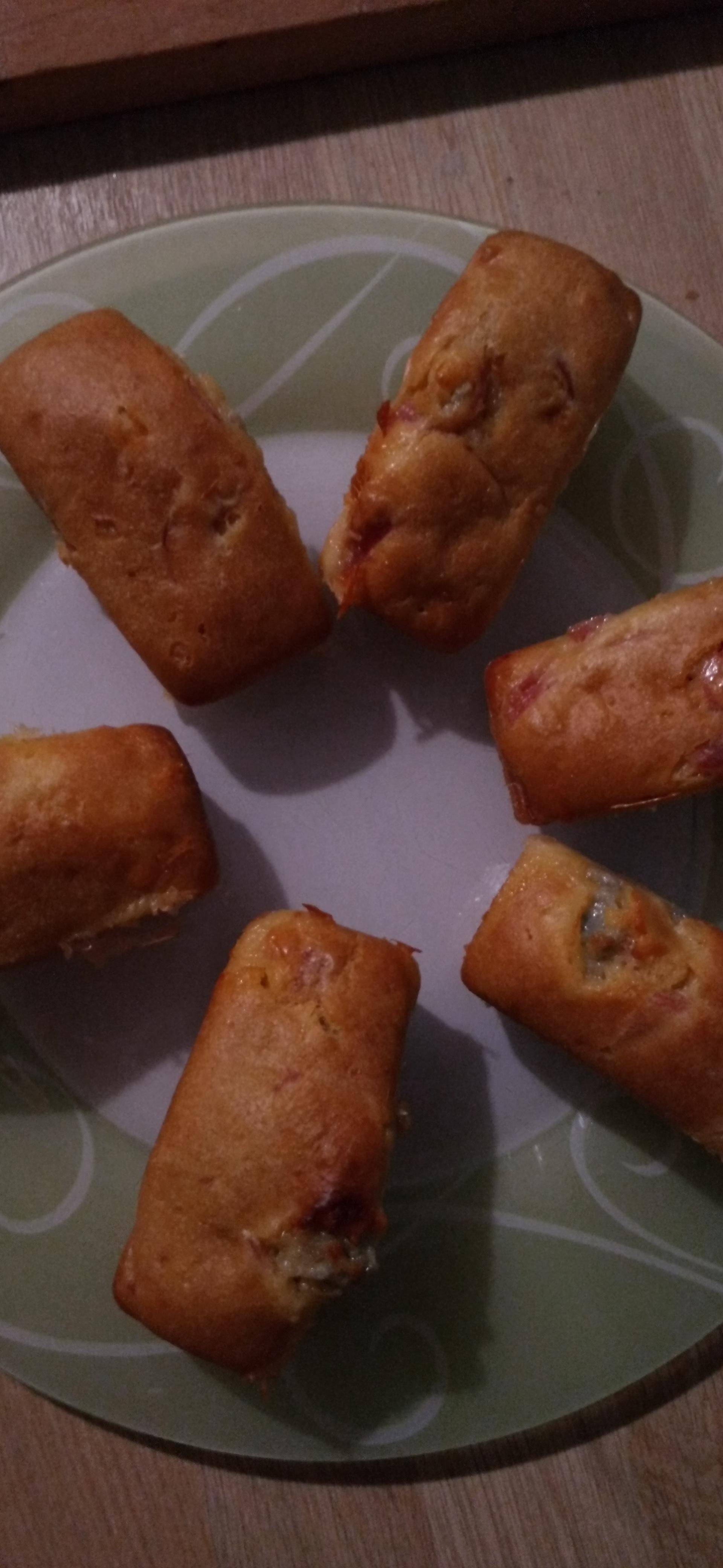 cake gorgonzola et jambon d'auvergne - Recette Cake Factory | Tefal