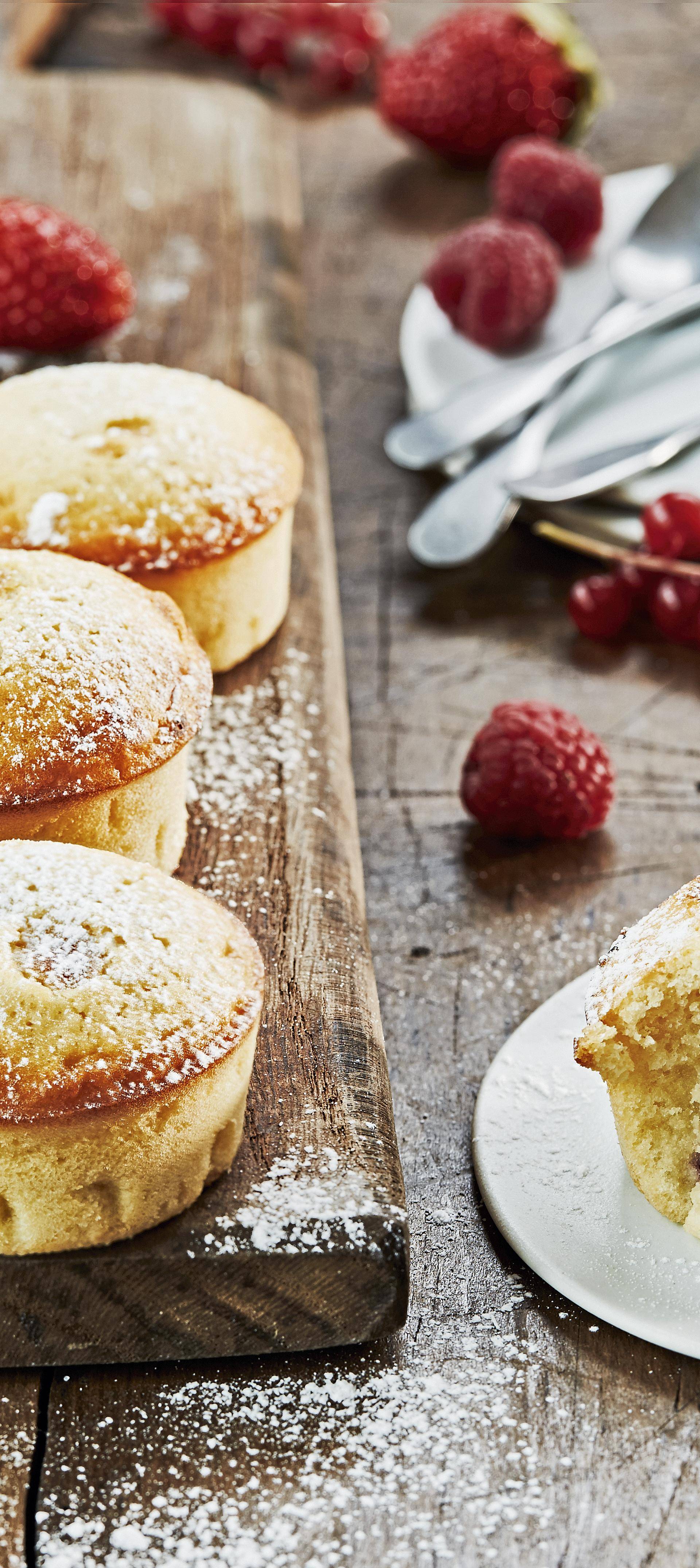 Cœurs coulants aux fruits rouges - Recette Cake Factory | Tefal